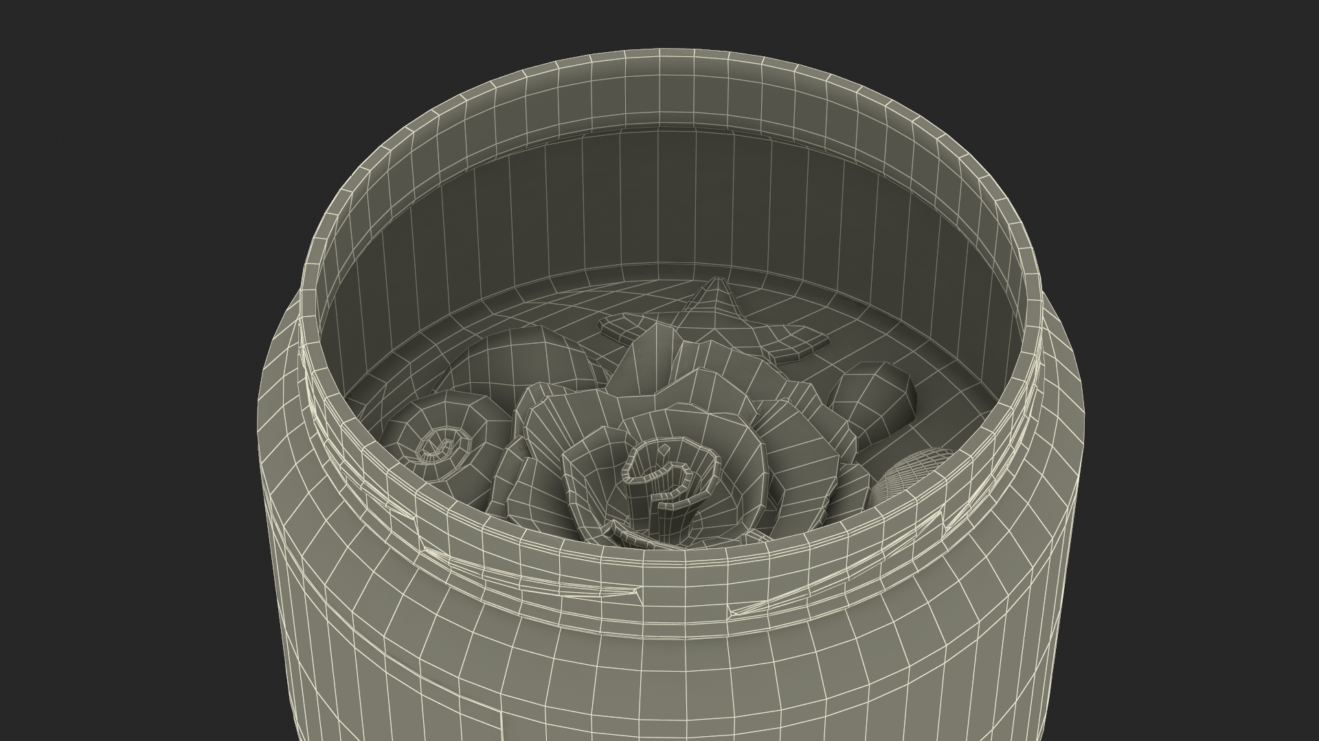 3D Jar Candle ReStory Open model
