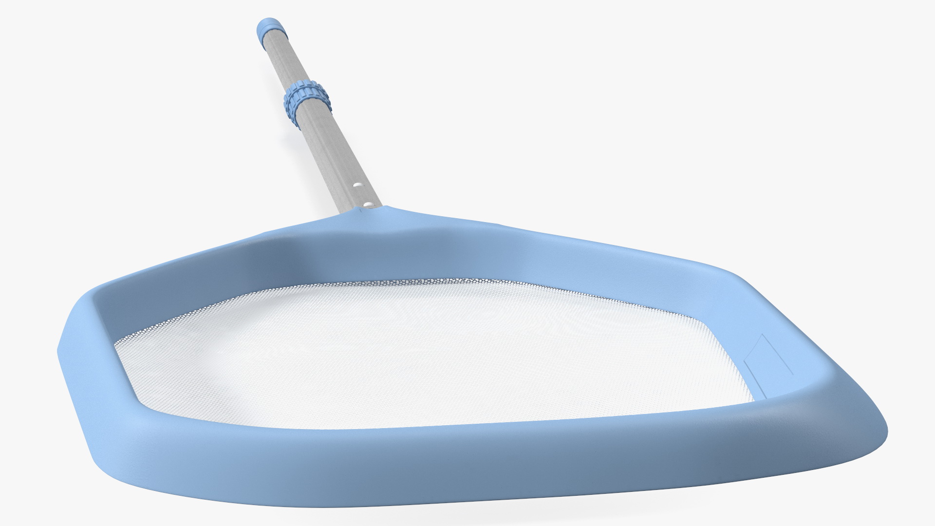 Pool Surface Leaf Skimmer with Handle 3D