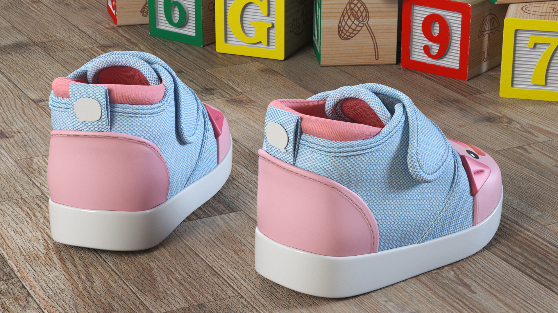 Cute Pig Kids Shoes, view 6