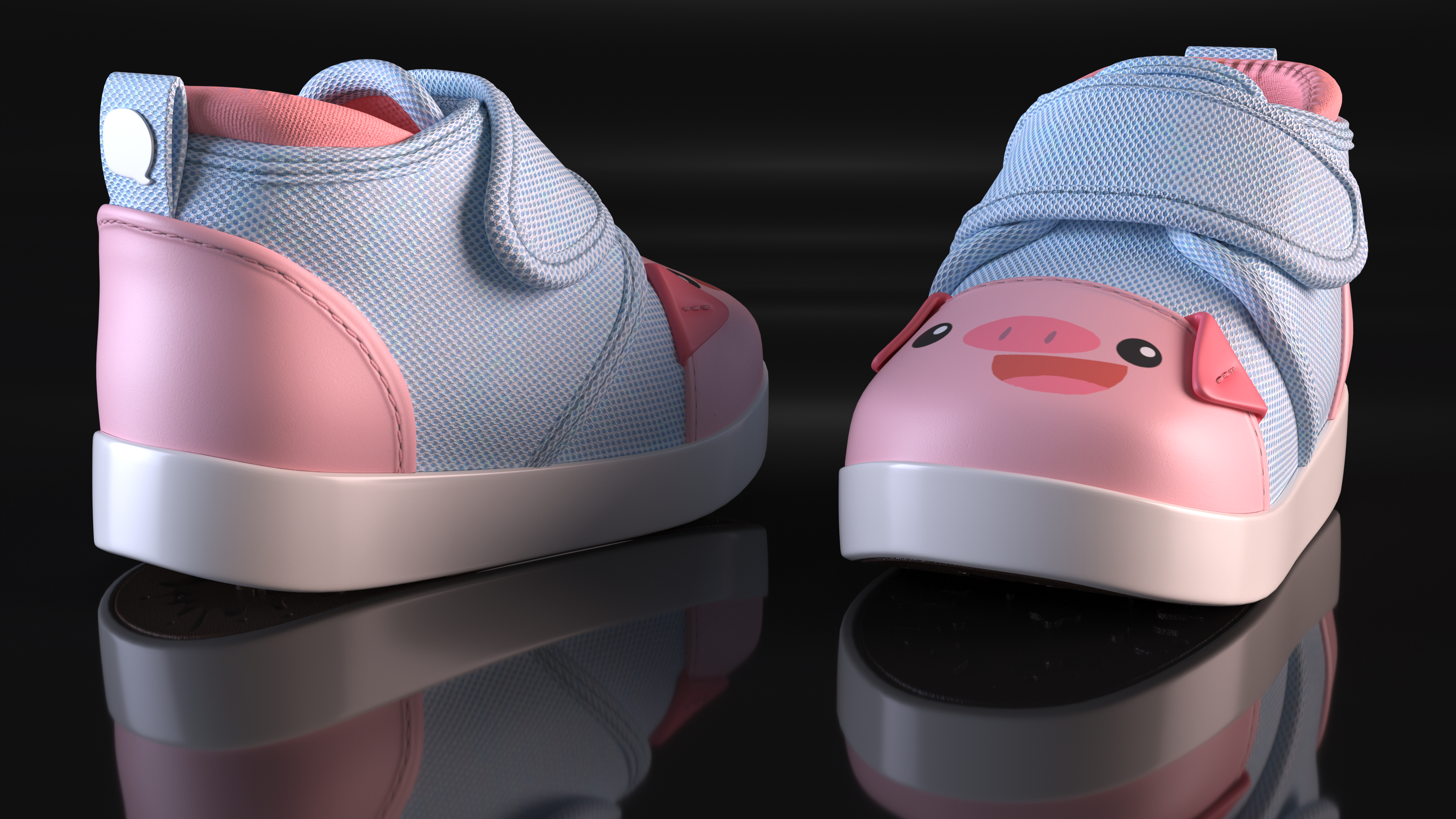 Cute Pig Kids Shoes, view 9