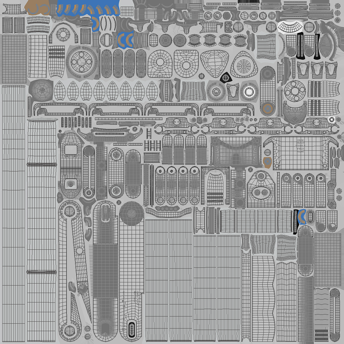 3D Medical Retractor Tools model