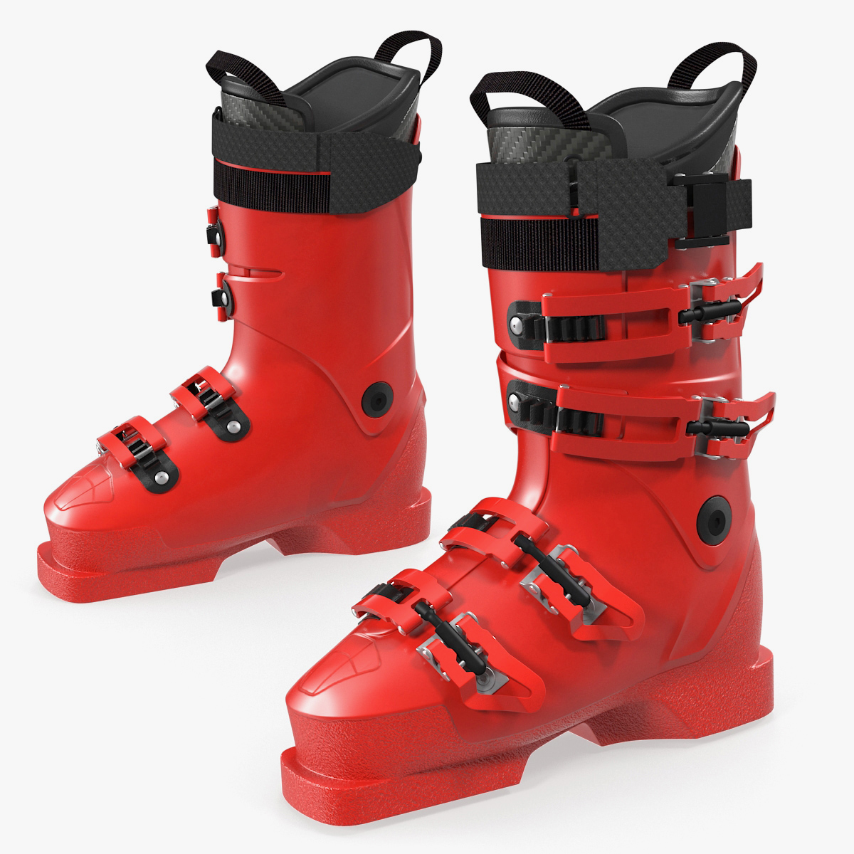 Ski Boots Generic 3D Model