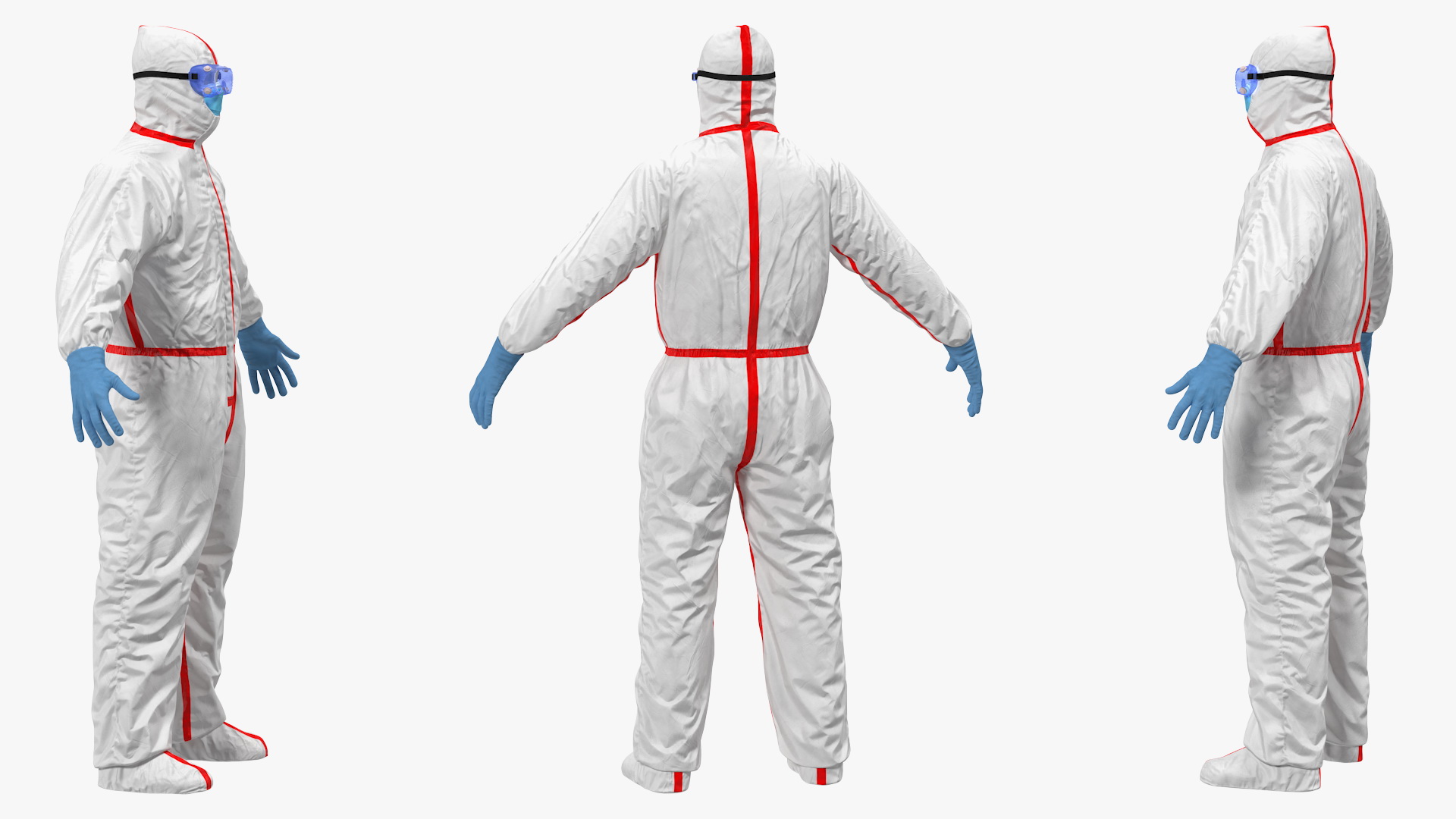 Chemical Protective Suit 3D model