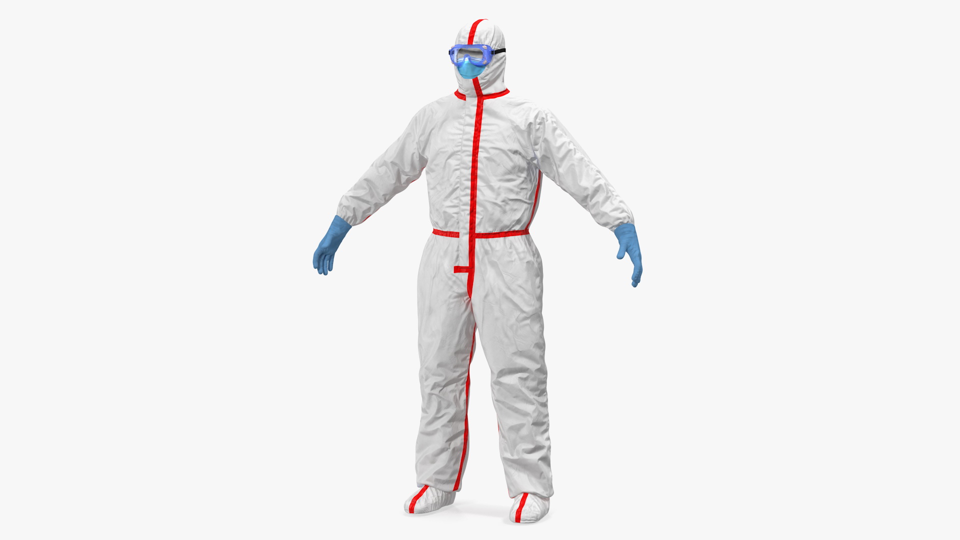 Chemical Protective Suit 3D model