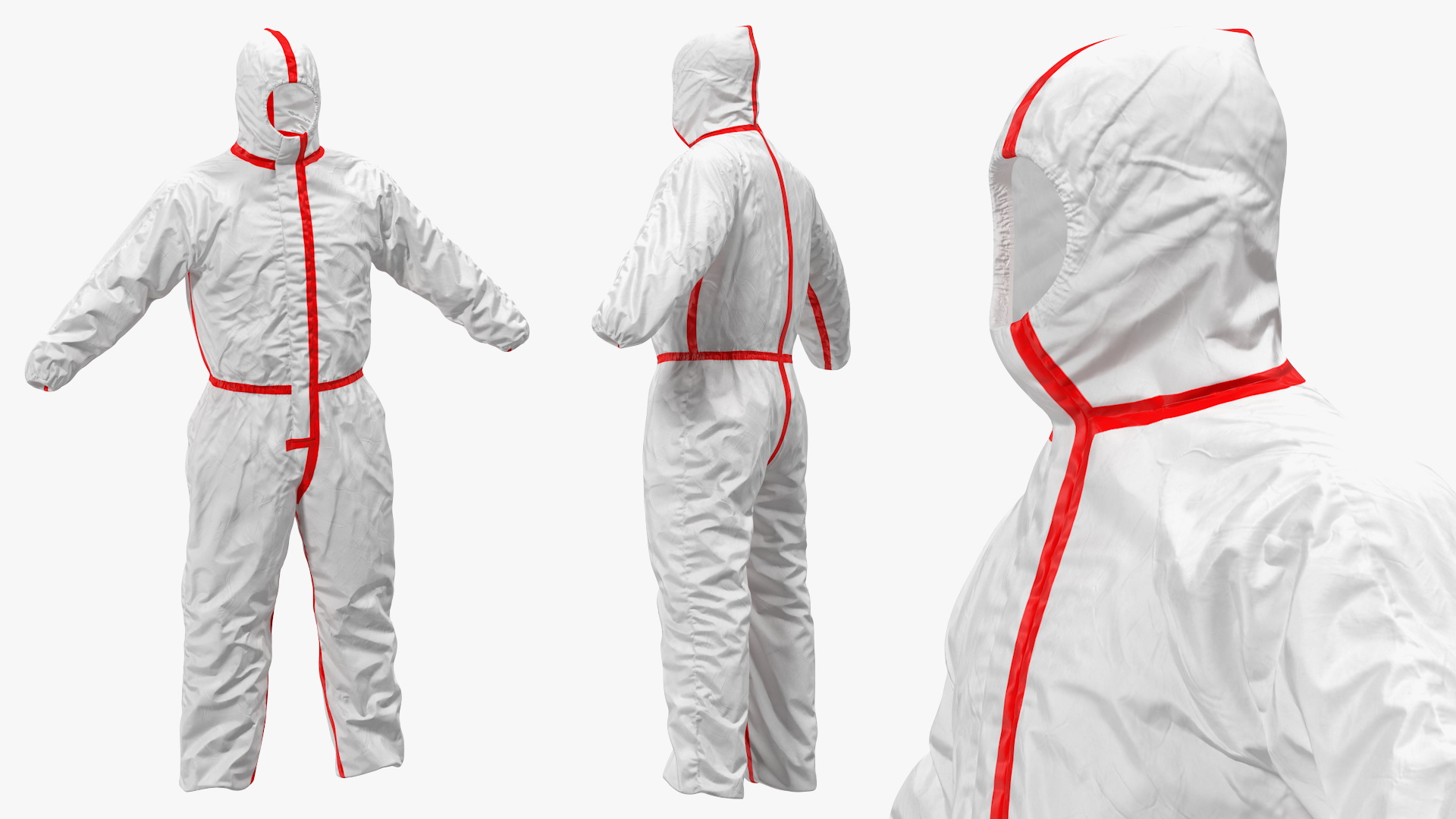 Chemical Protective Suit 3D model