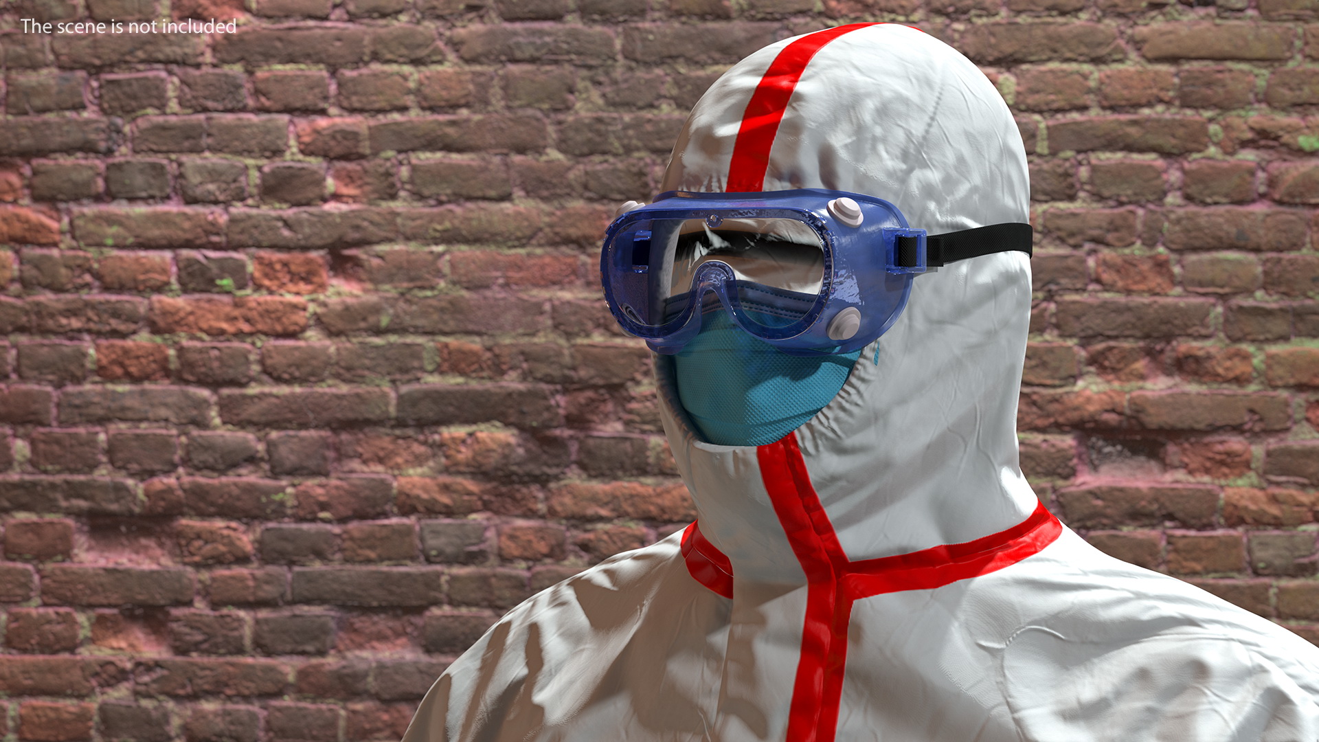 Chemical Protective Suit 3D model