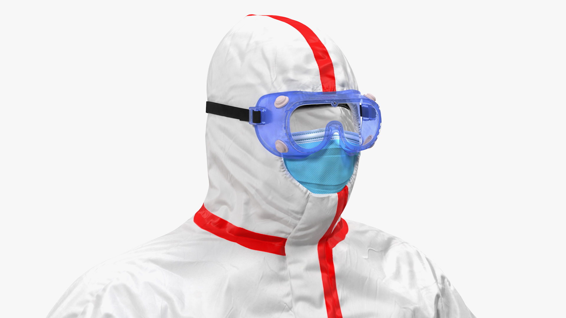 Chemical Protective Suit 3D model