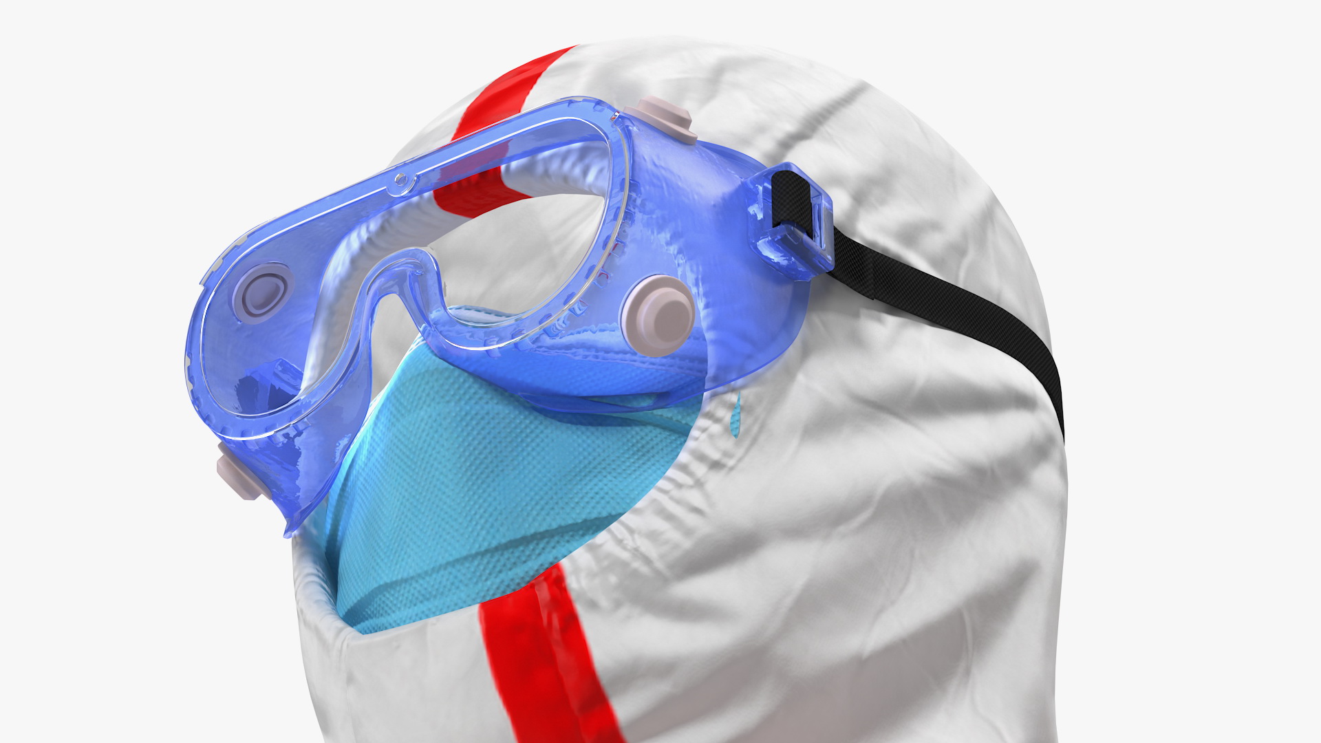 Chemical Protective Suit 3D model