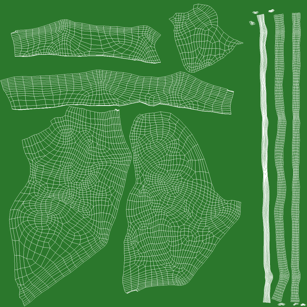 Aquarium Fish Net 3D