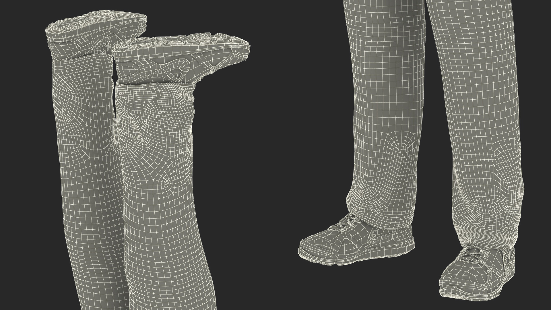 Male Doctor wearing Gloves Rigged for Maya 3D