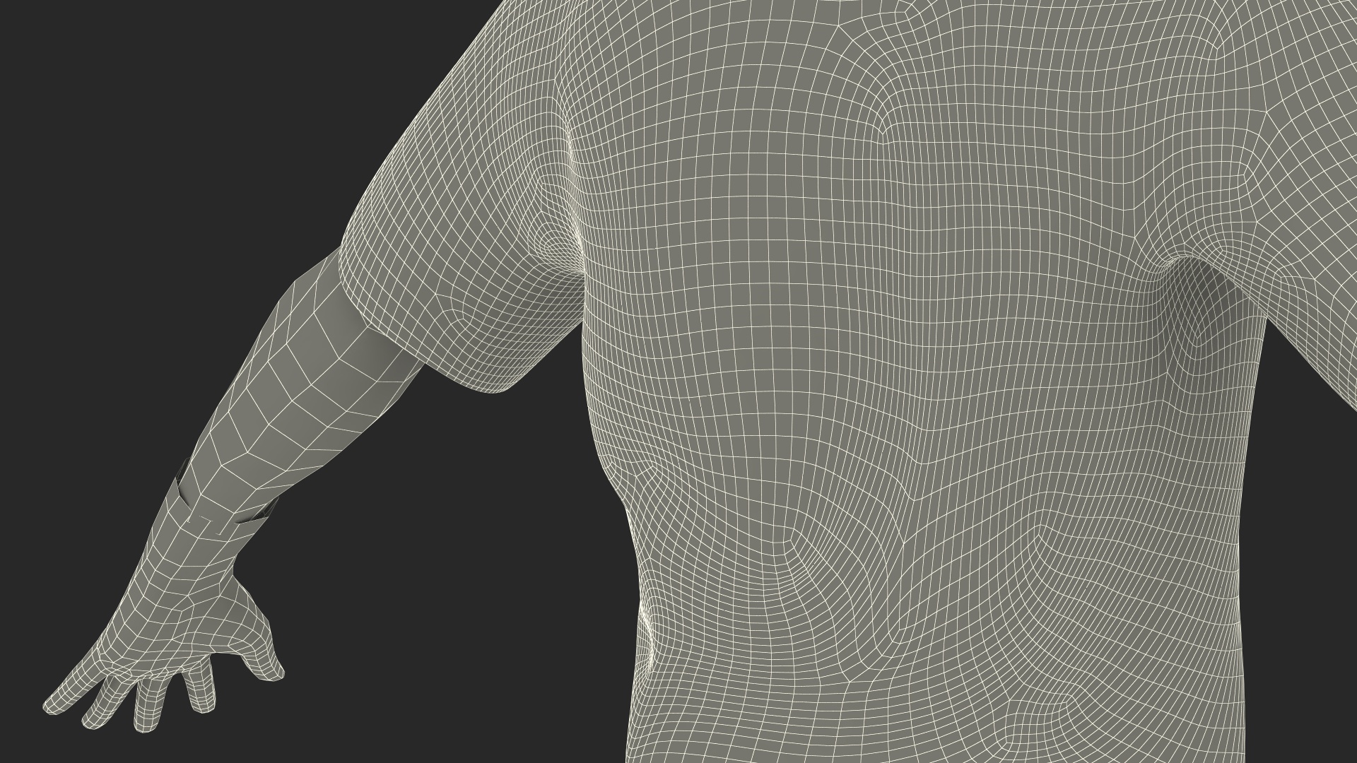 Male Doctor wearing Gloves Rigged for Maya 3D