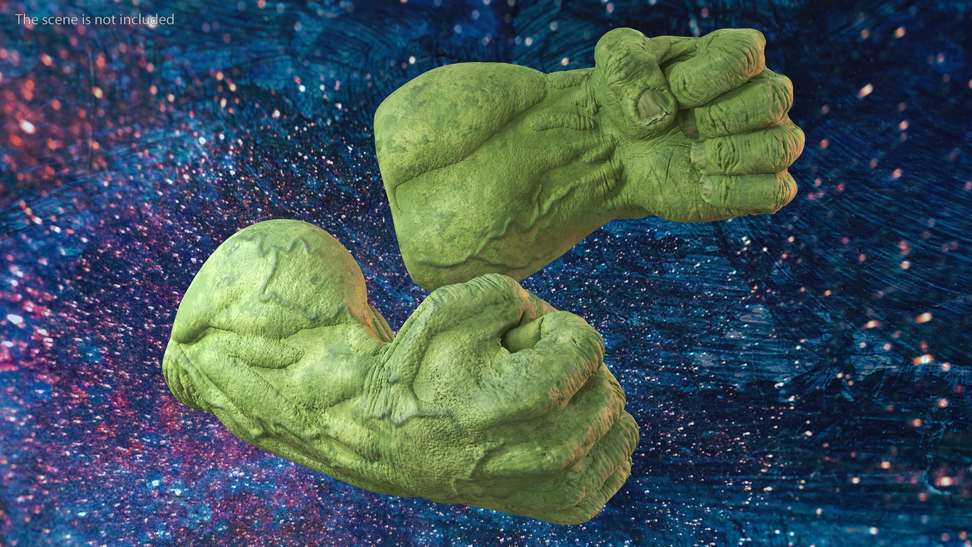 3D model Hulk Hands Fist