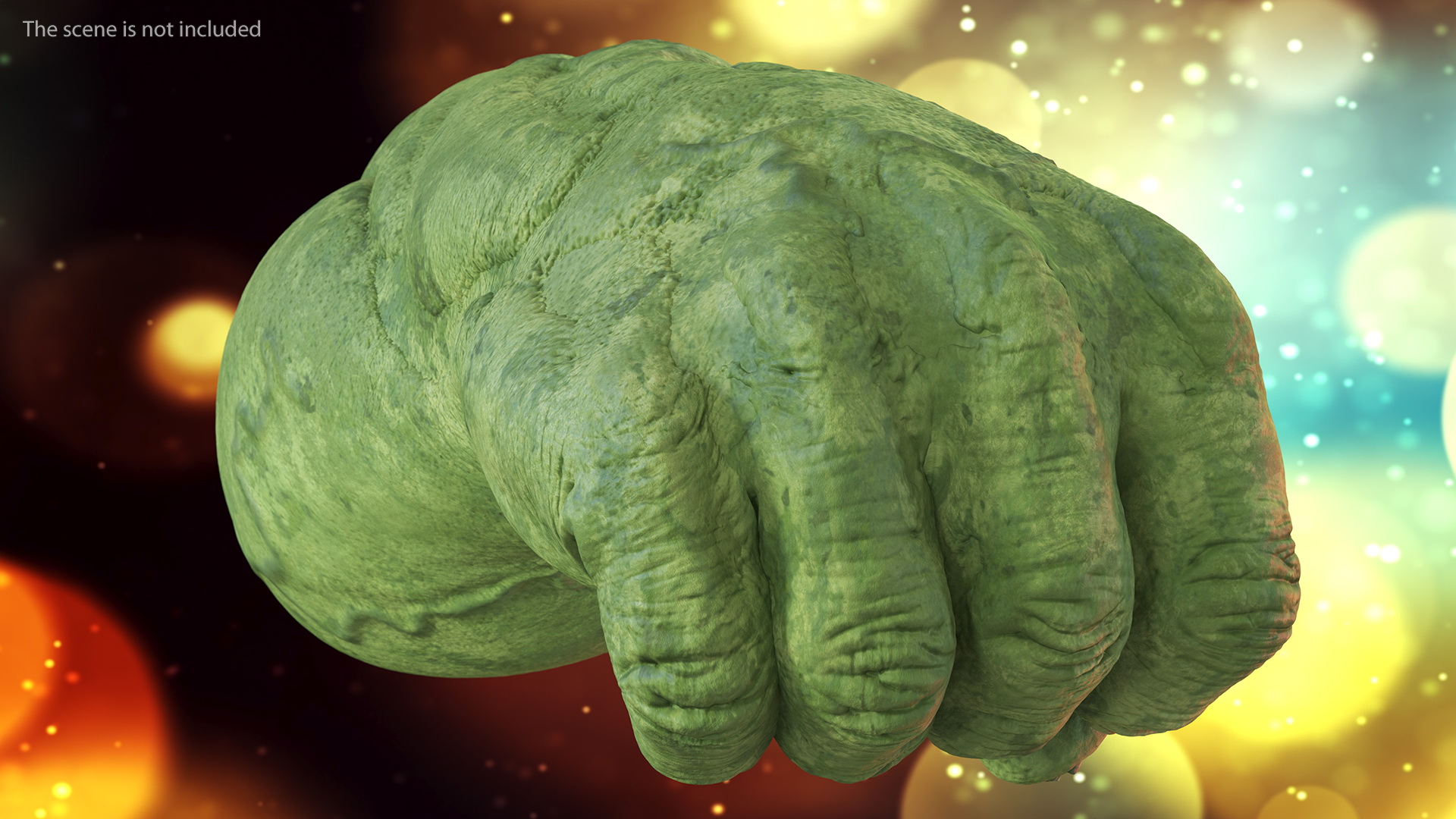3D model Hulk Hands Fist