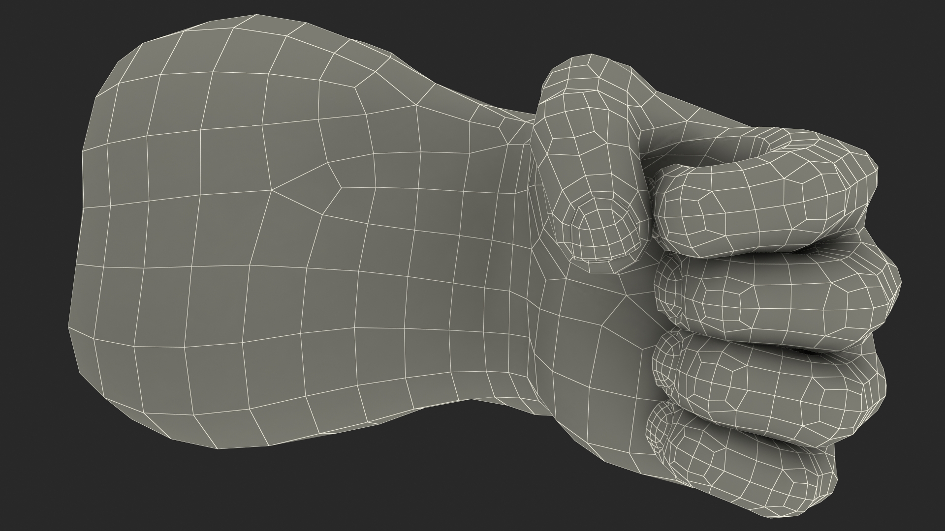 3D model Hulk Hands Fist