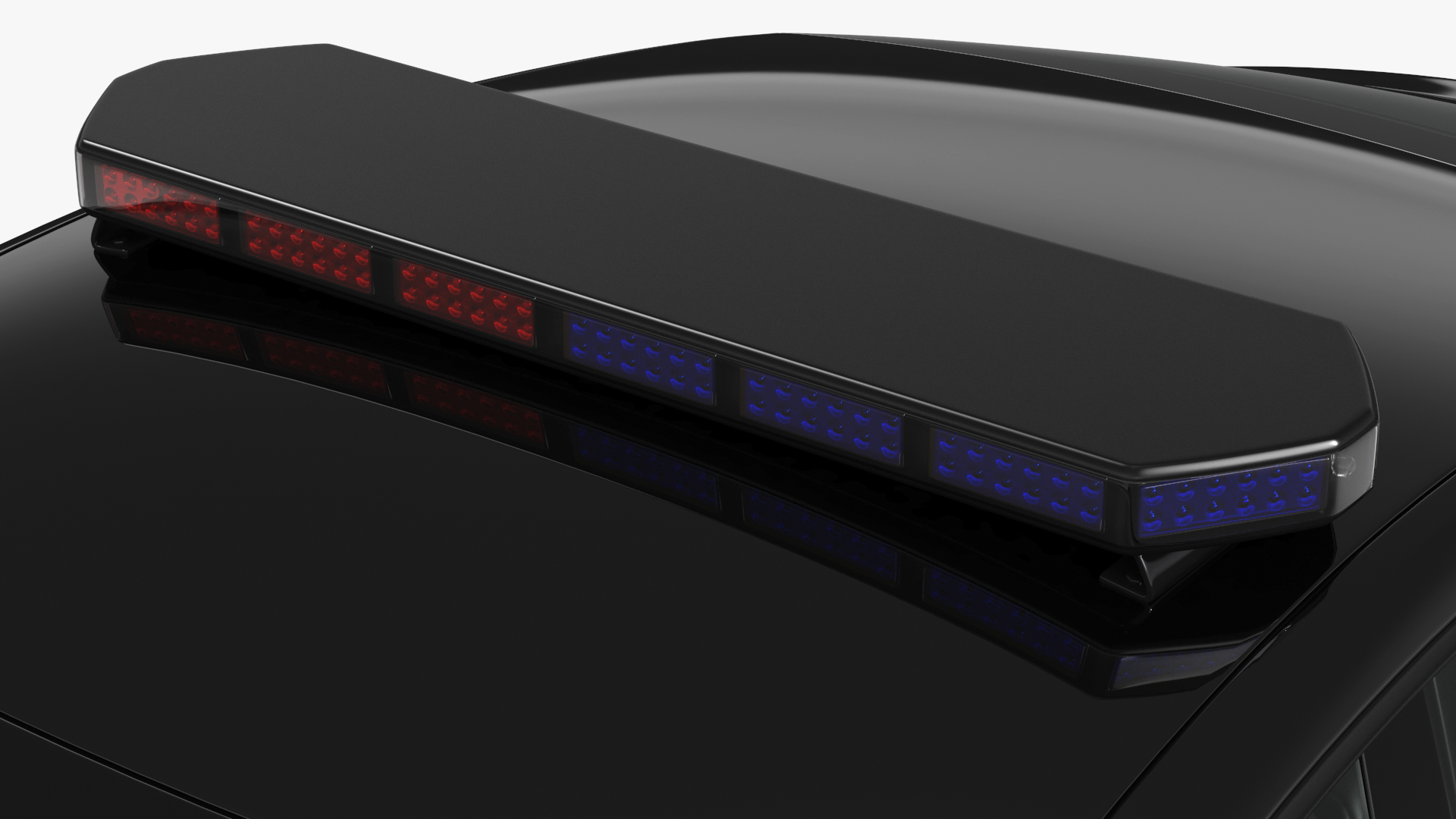 3D Police Tesla Model Y Rigged for Cinema 4D