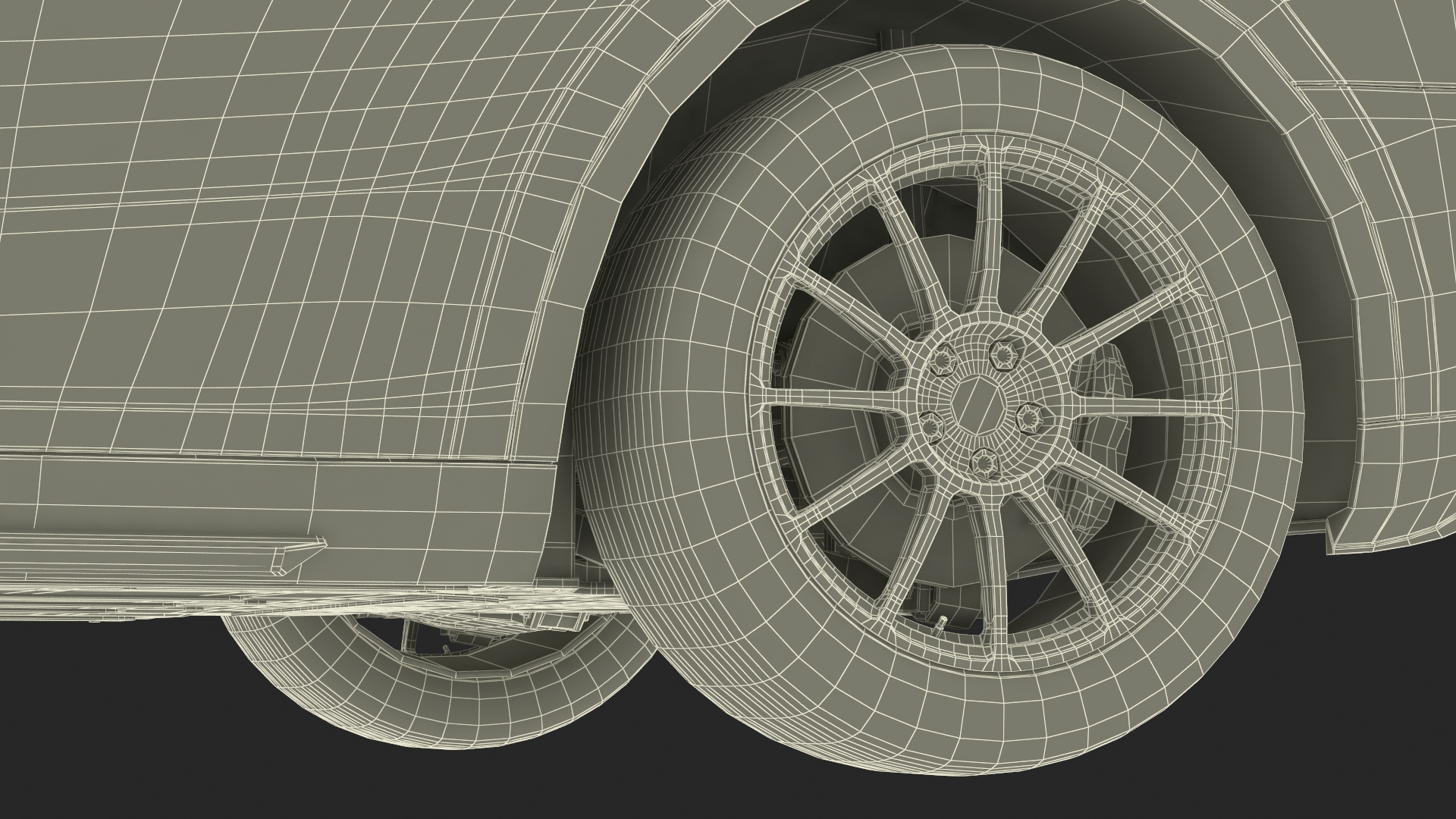 3D Police Tesla Model Y Rigged for Cinema 4D