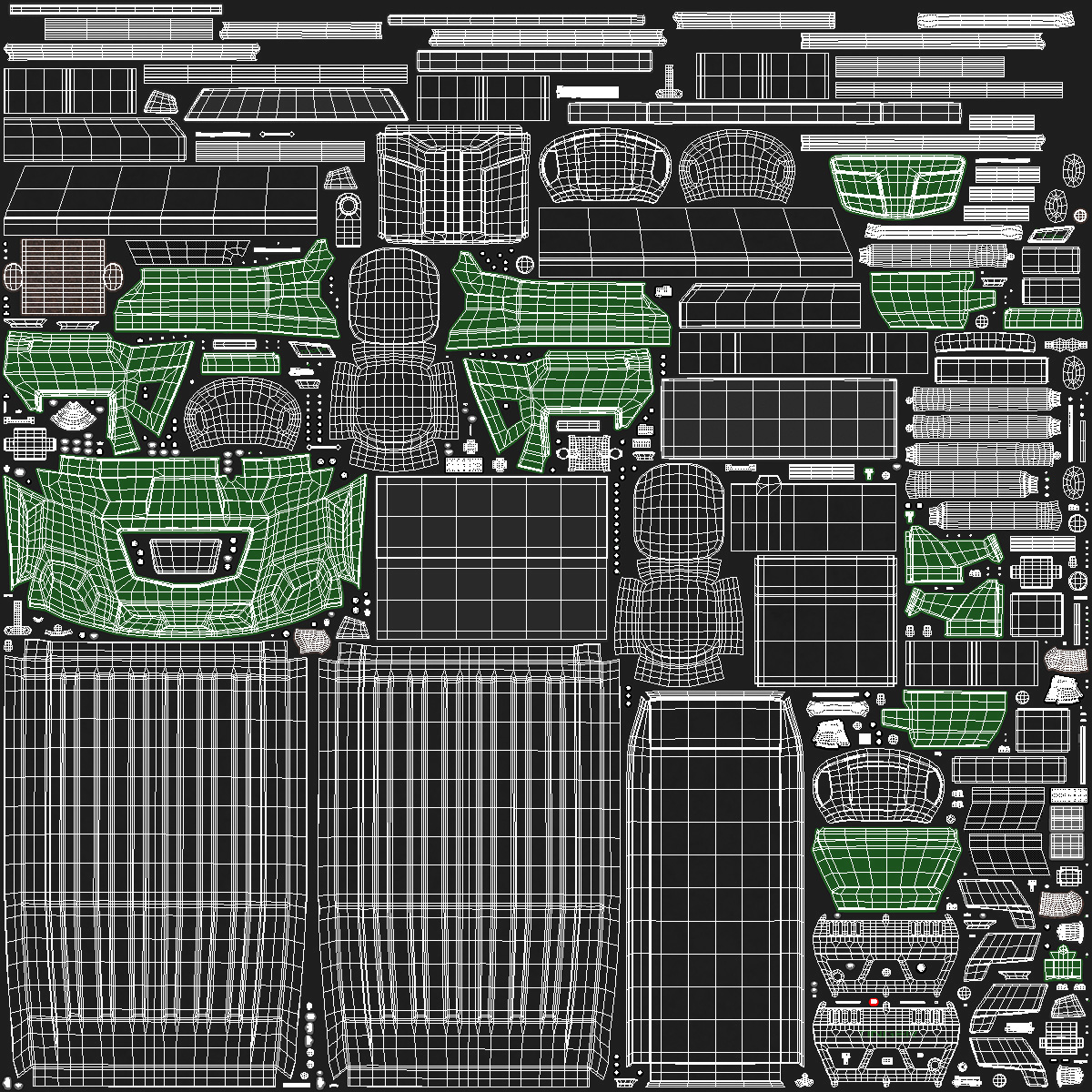 3D Tinger Track ATV