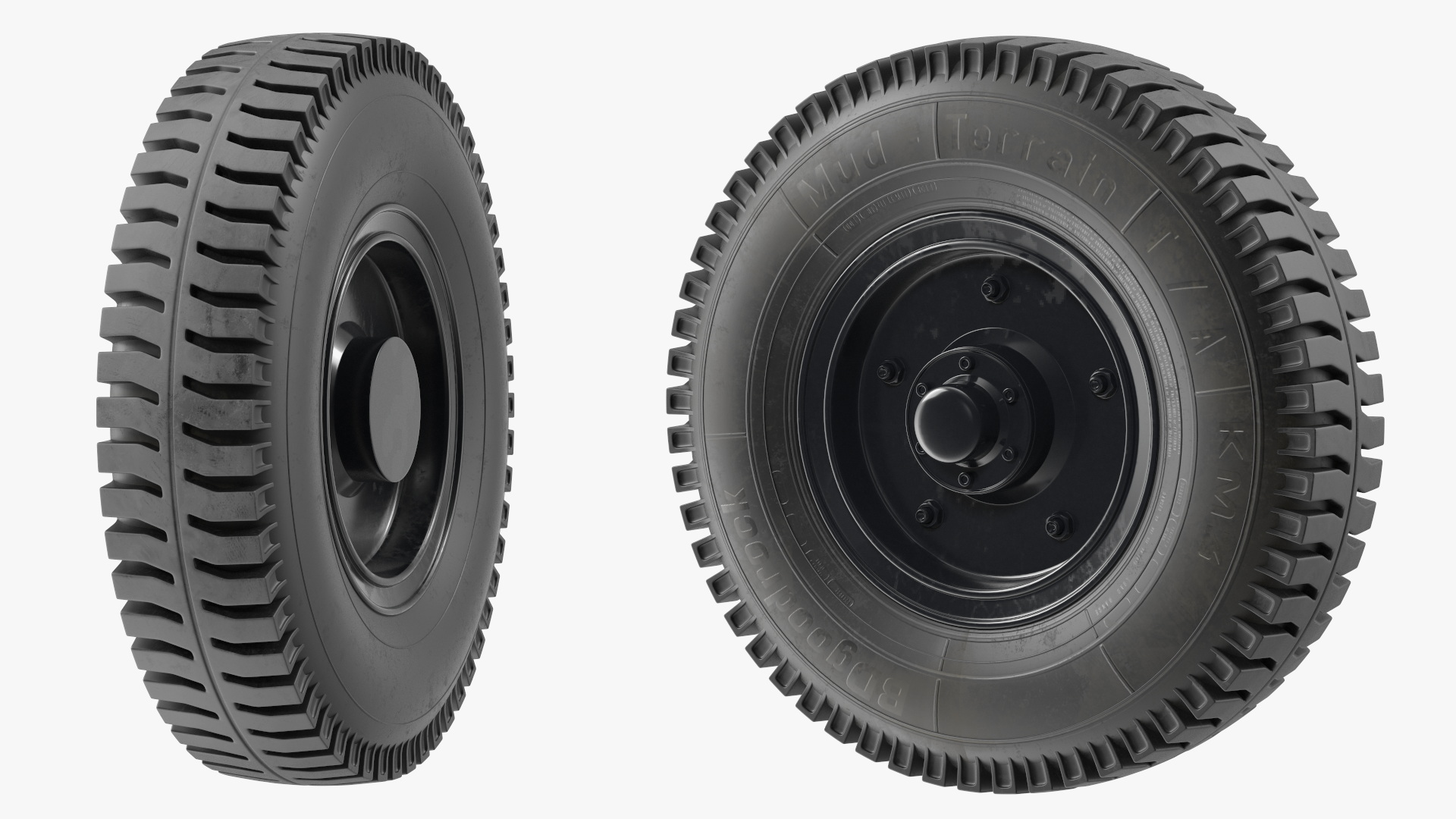 3D model Wheel for Portable Construction Machines