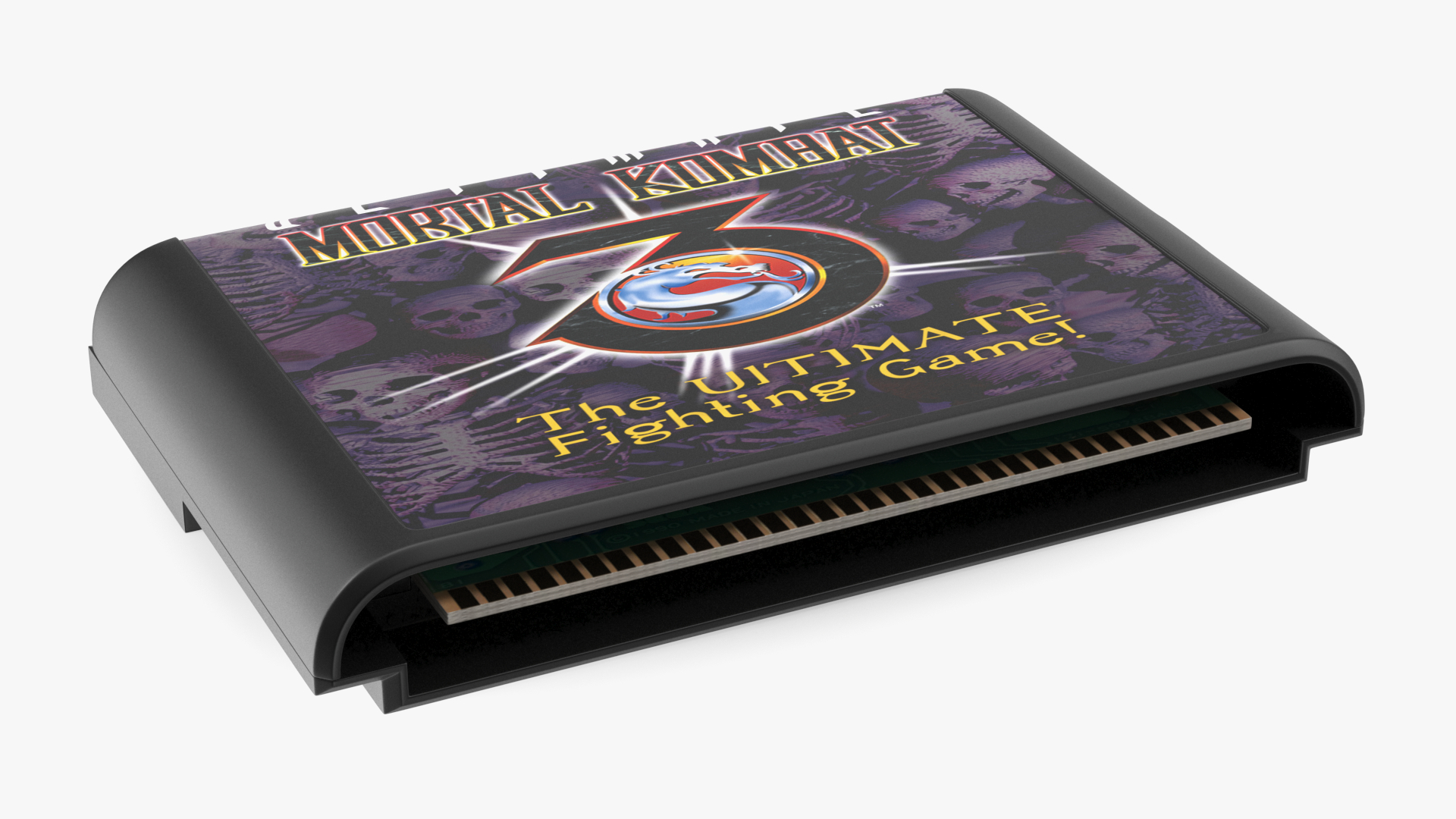 3D Console Cartridge Mortal Kombat 3 model