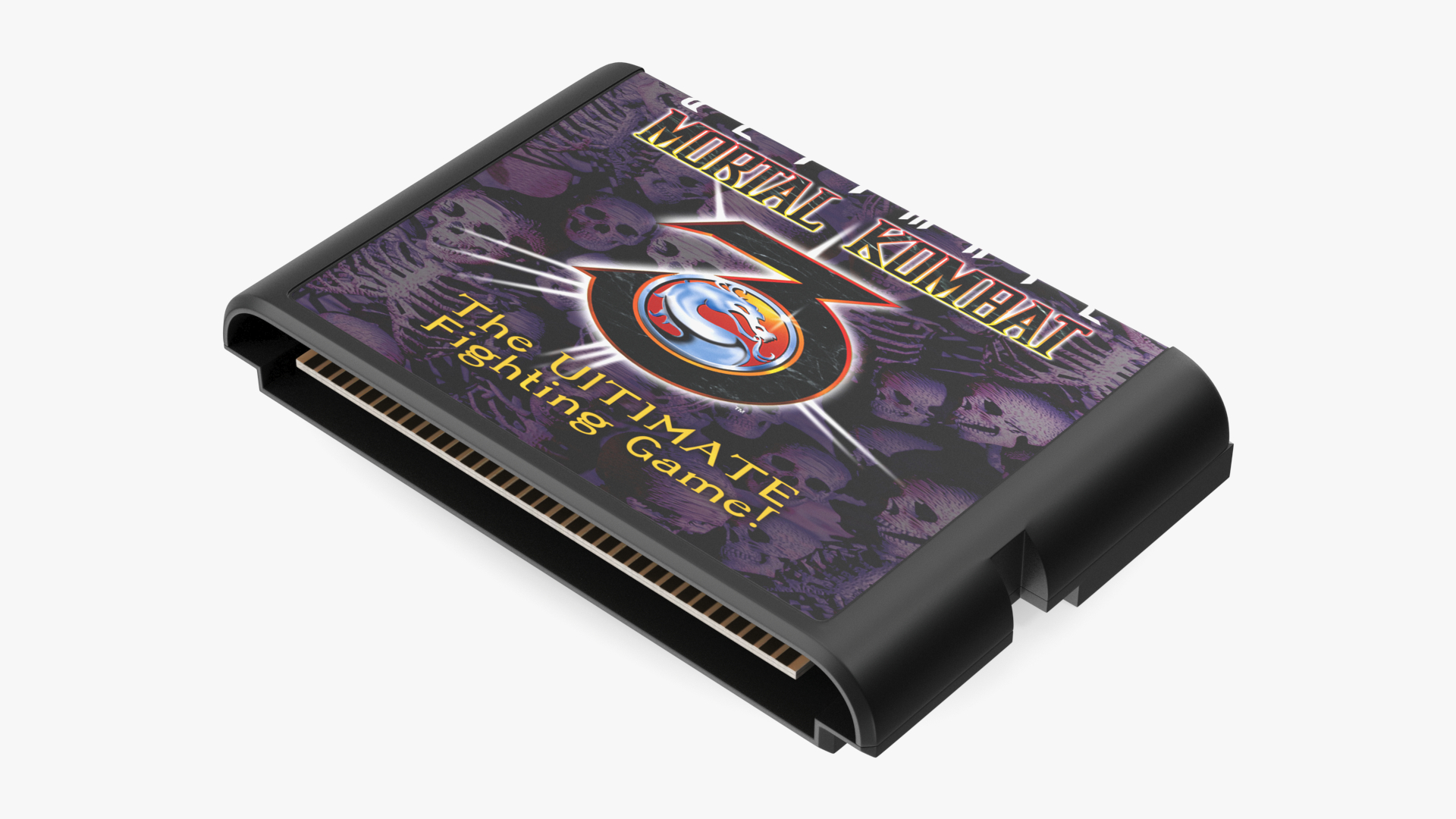 3D Console Cartridge Mortal Kombat 3 model