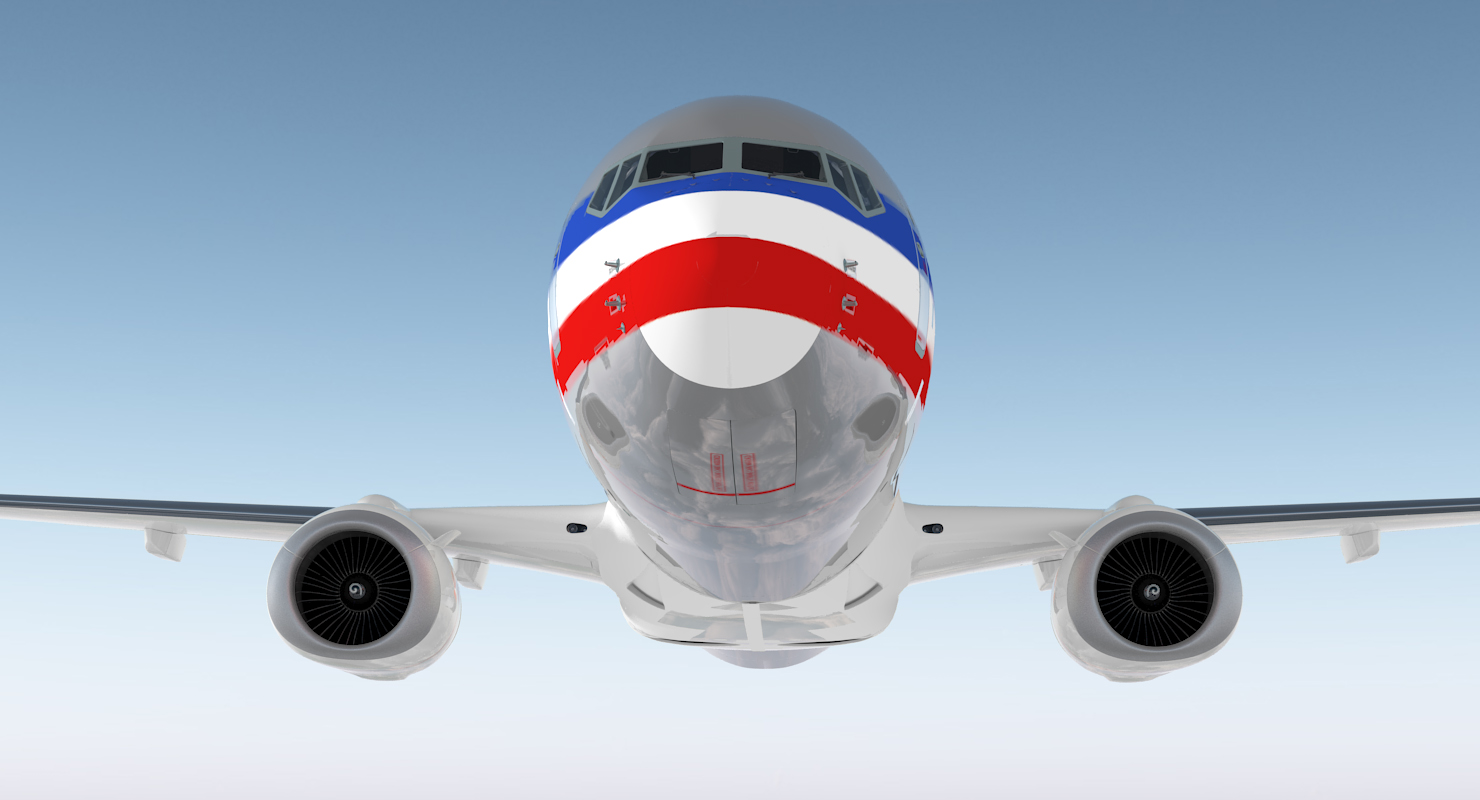 Boeing 737 900 American Airlines 3D
