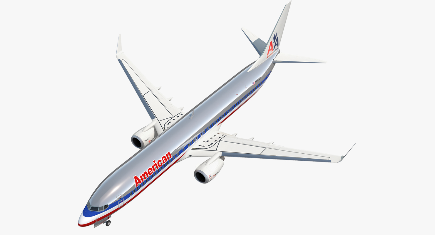 Boeing 737 900 American Airlines 3D