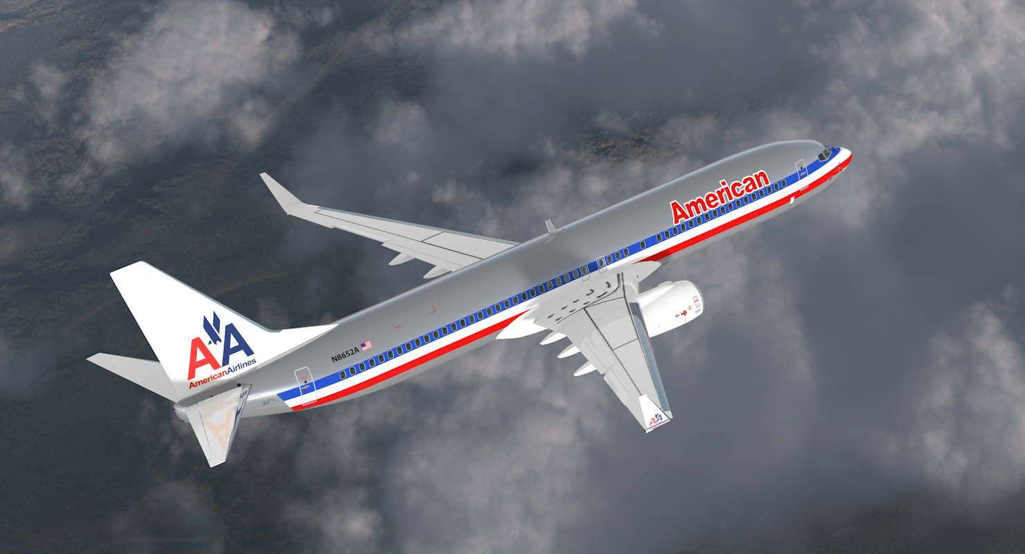 Boeing 737 900 American Airlines 3D