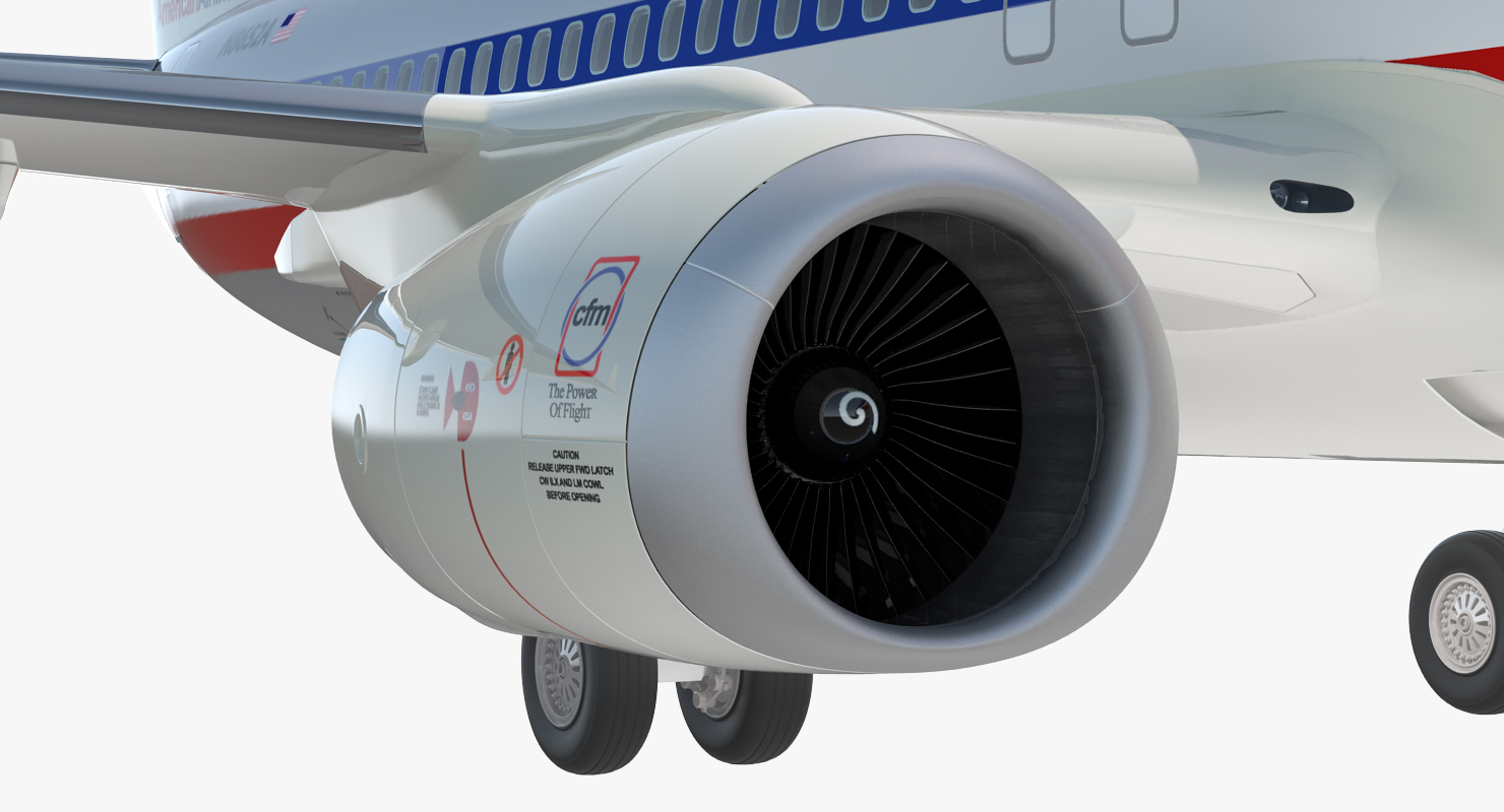 Boeing 737 900 American Airlines 3D