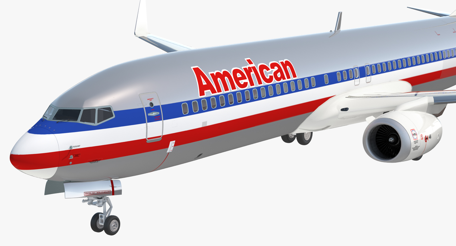 Boeing 737 900 American Airlines 3D