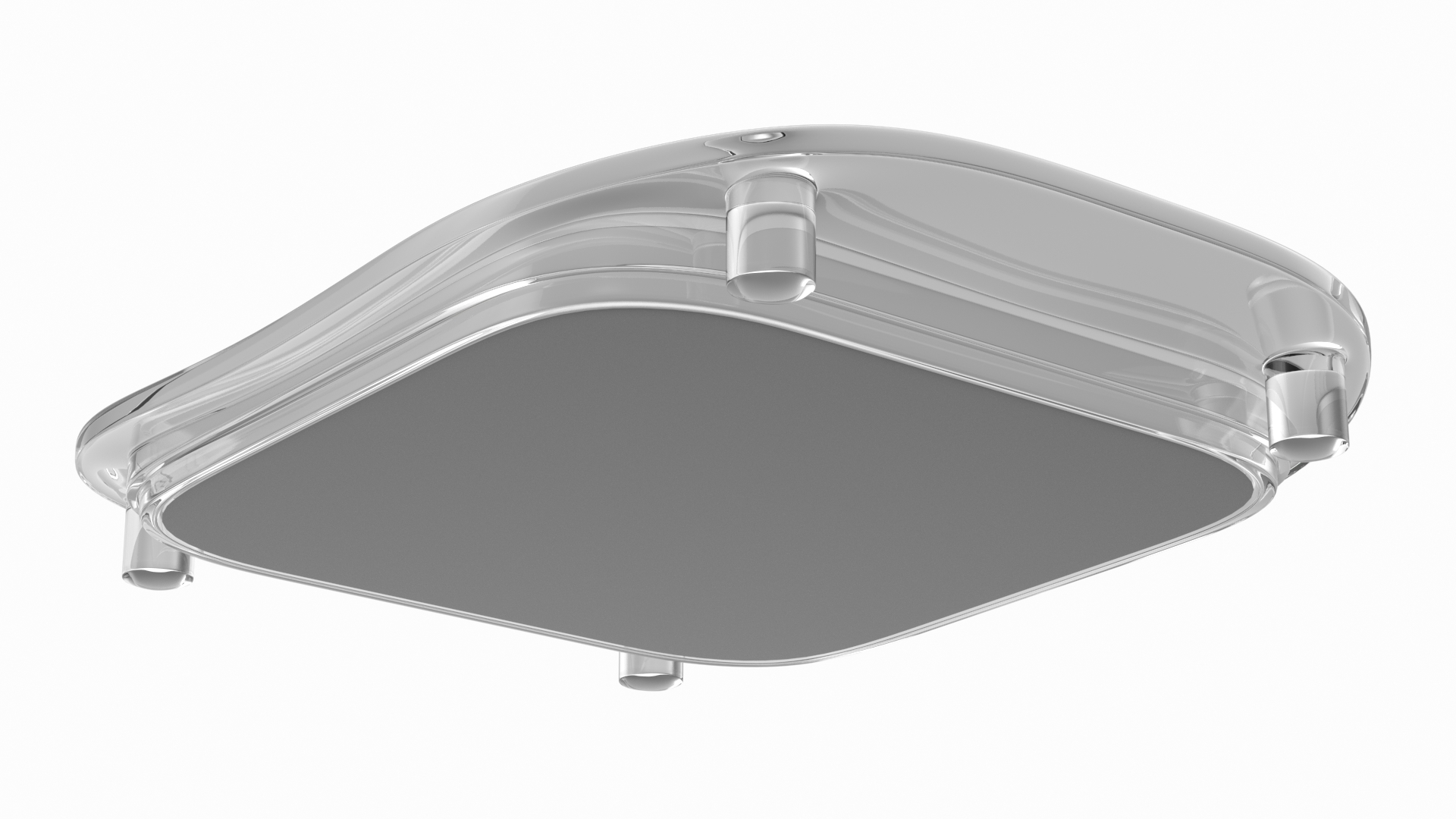 3D model Plastic Cash Tray with Caption
