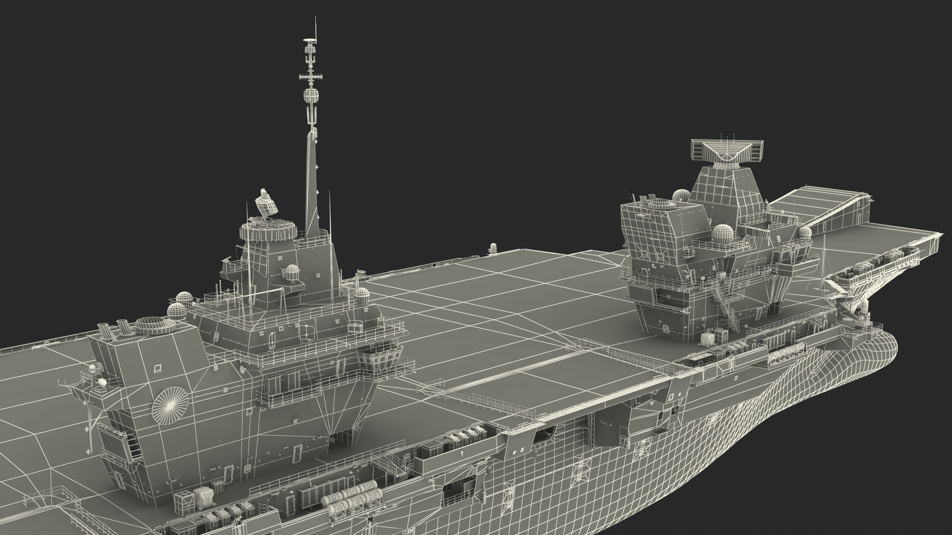 HMS Queen Elizabeth 3D model