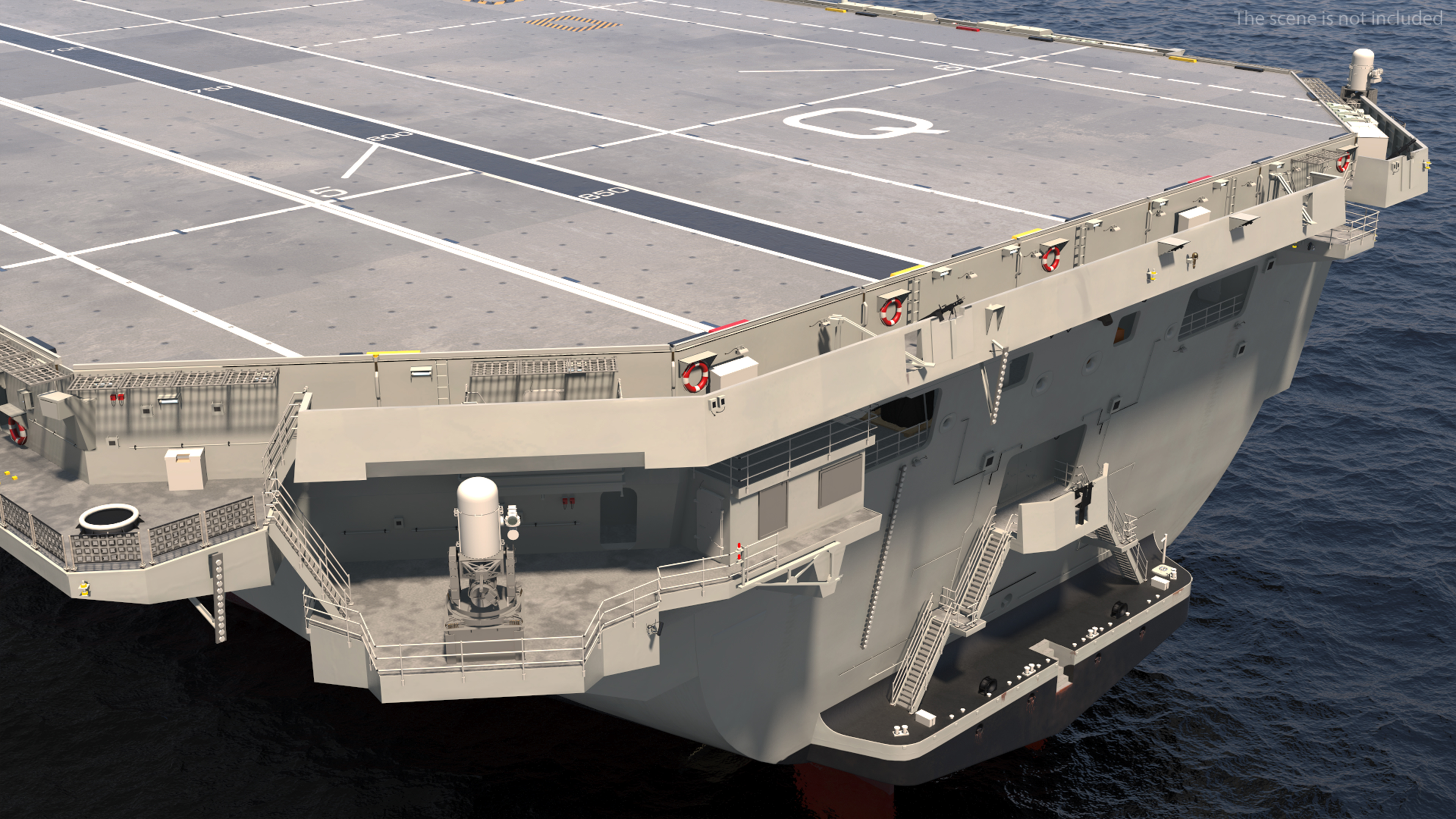 HMS Queen Elizabeth 3D model