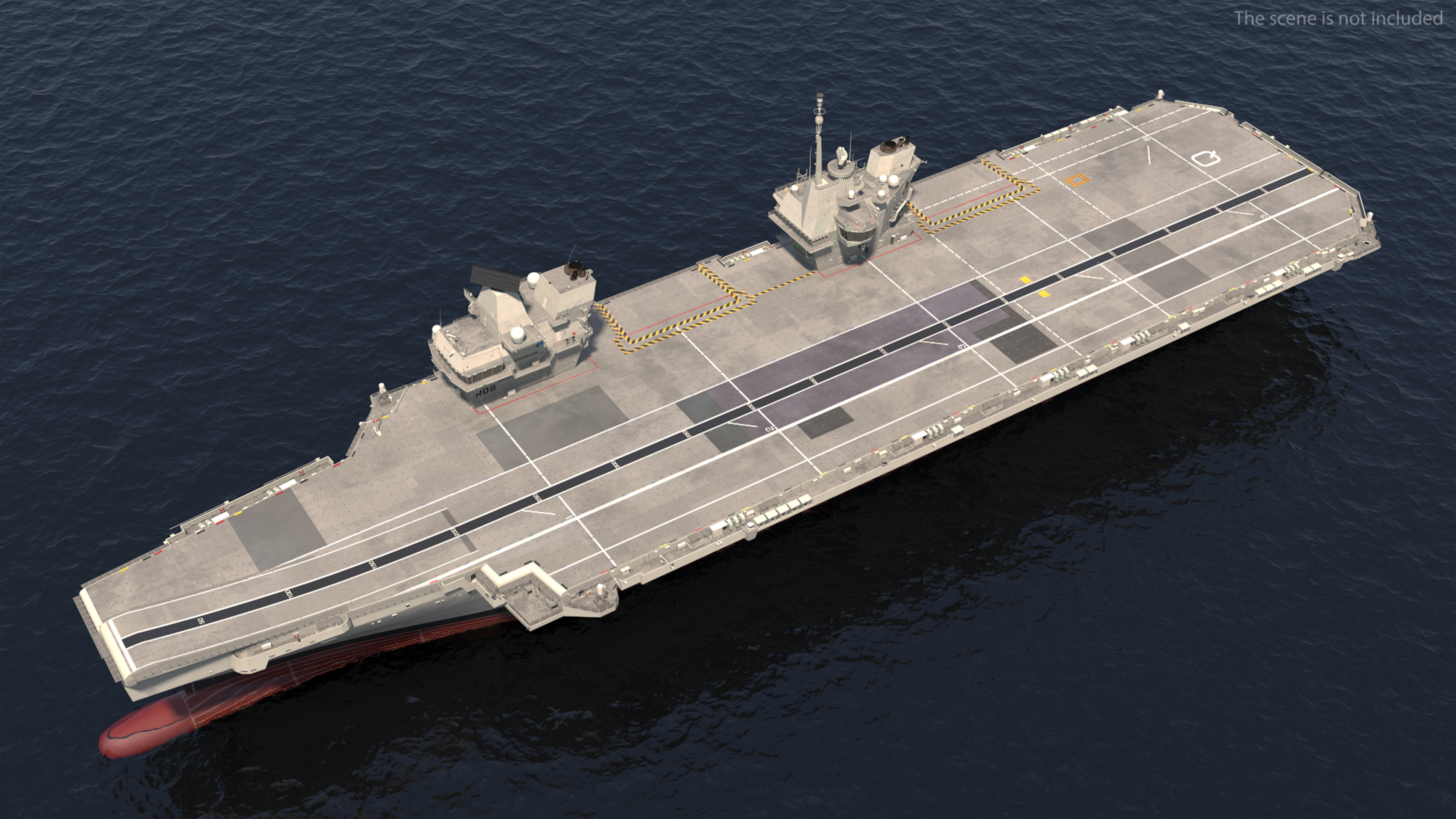 HMS Queen Elizabeth 3D model