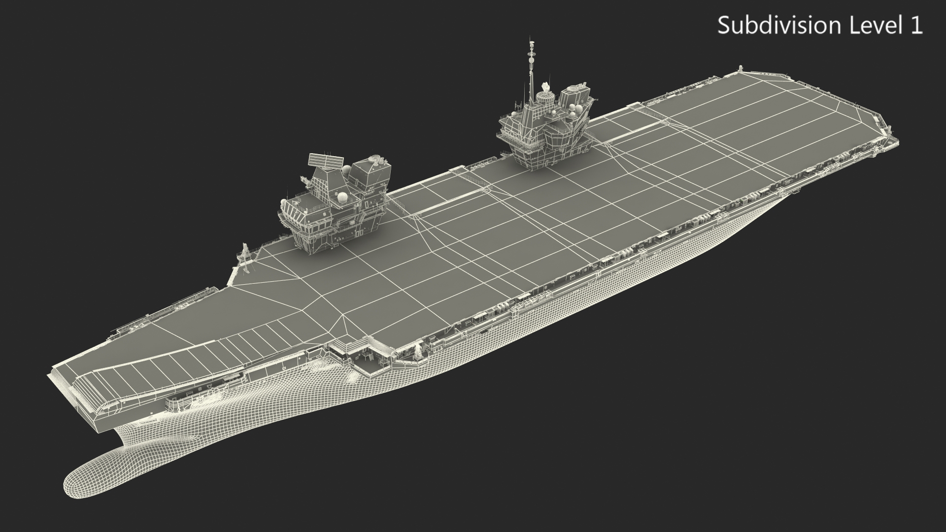 HMS Queen Elizabeth 3D model