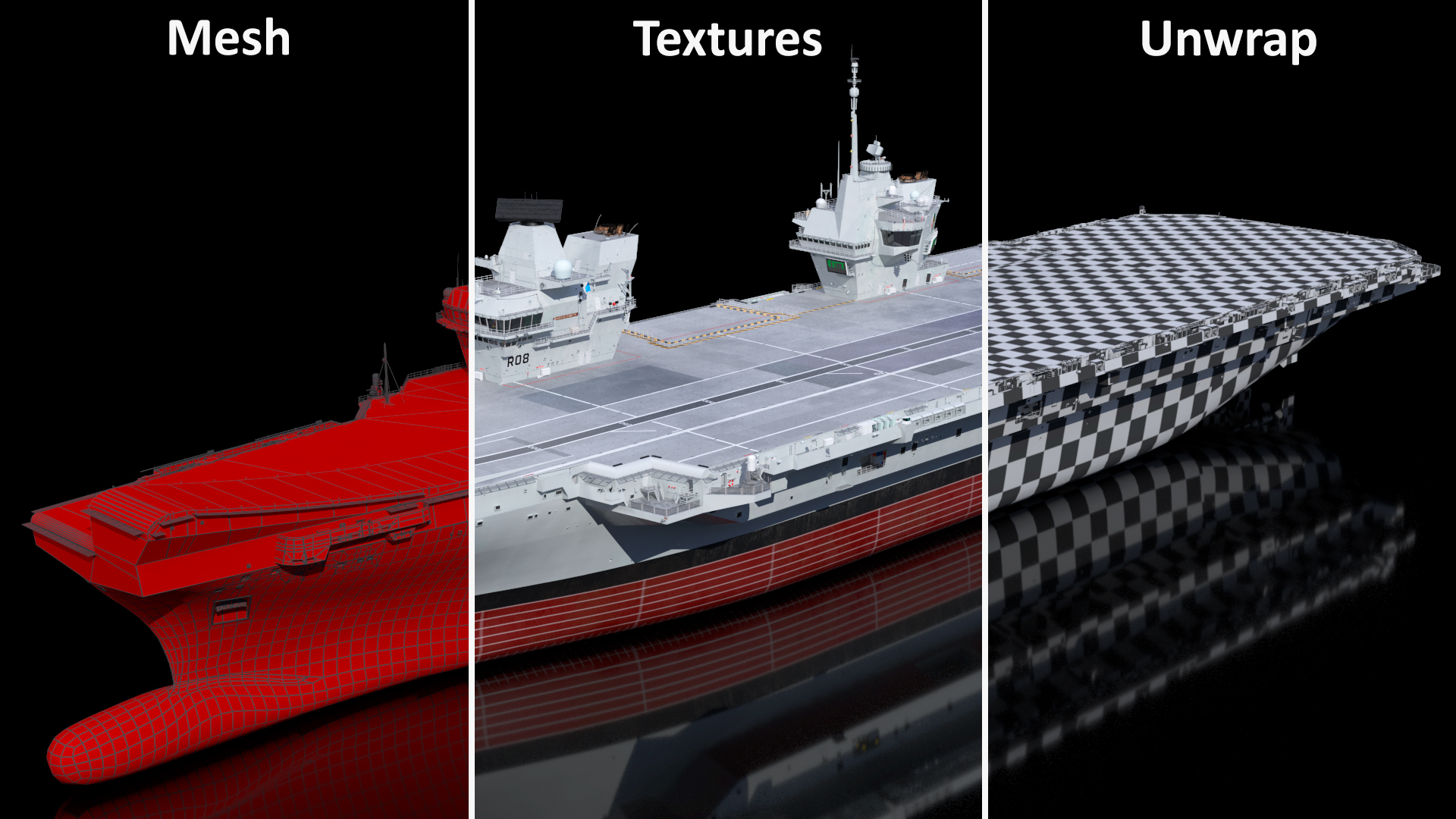 HMS Queen Elizabeth 3D model