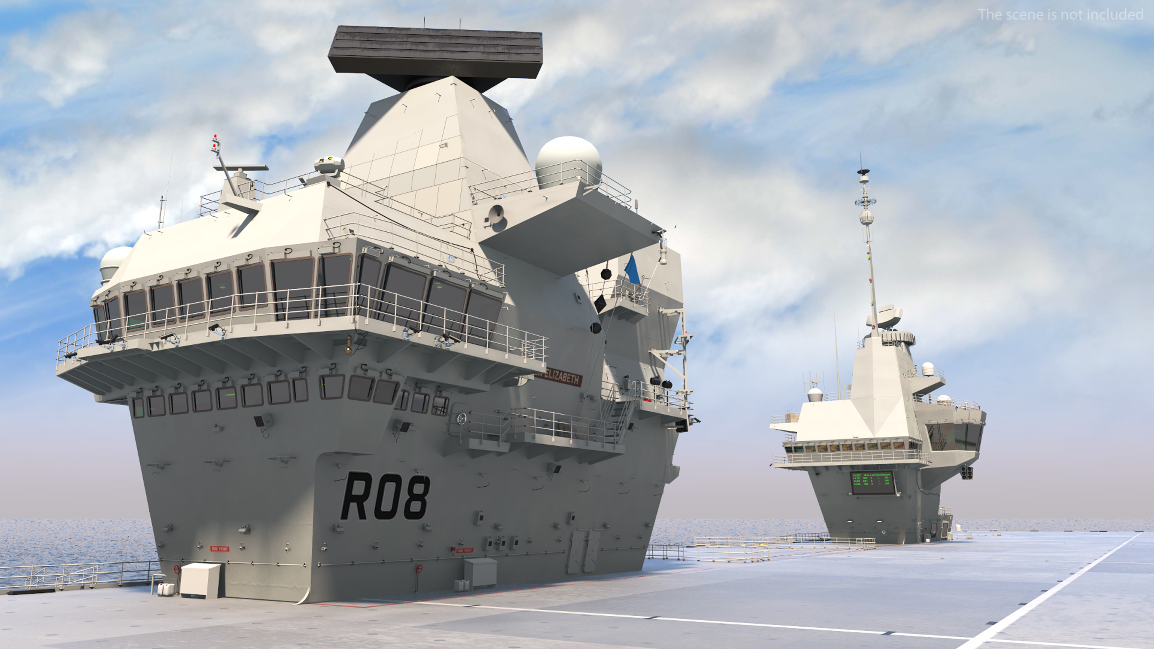 HMS Queen Elizabeth 3D model