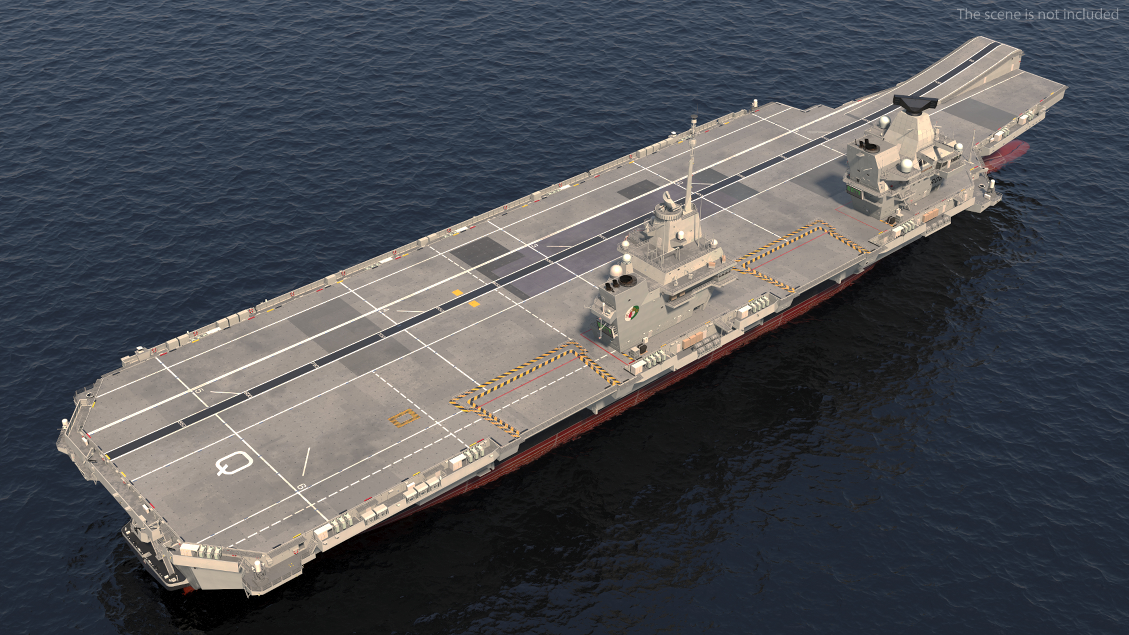 HMS Queen Elizabeth 3D model