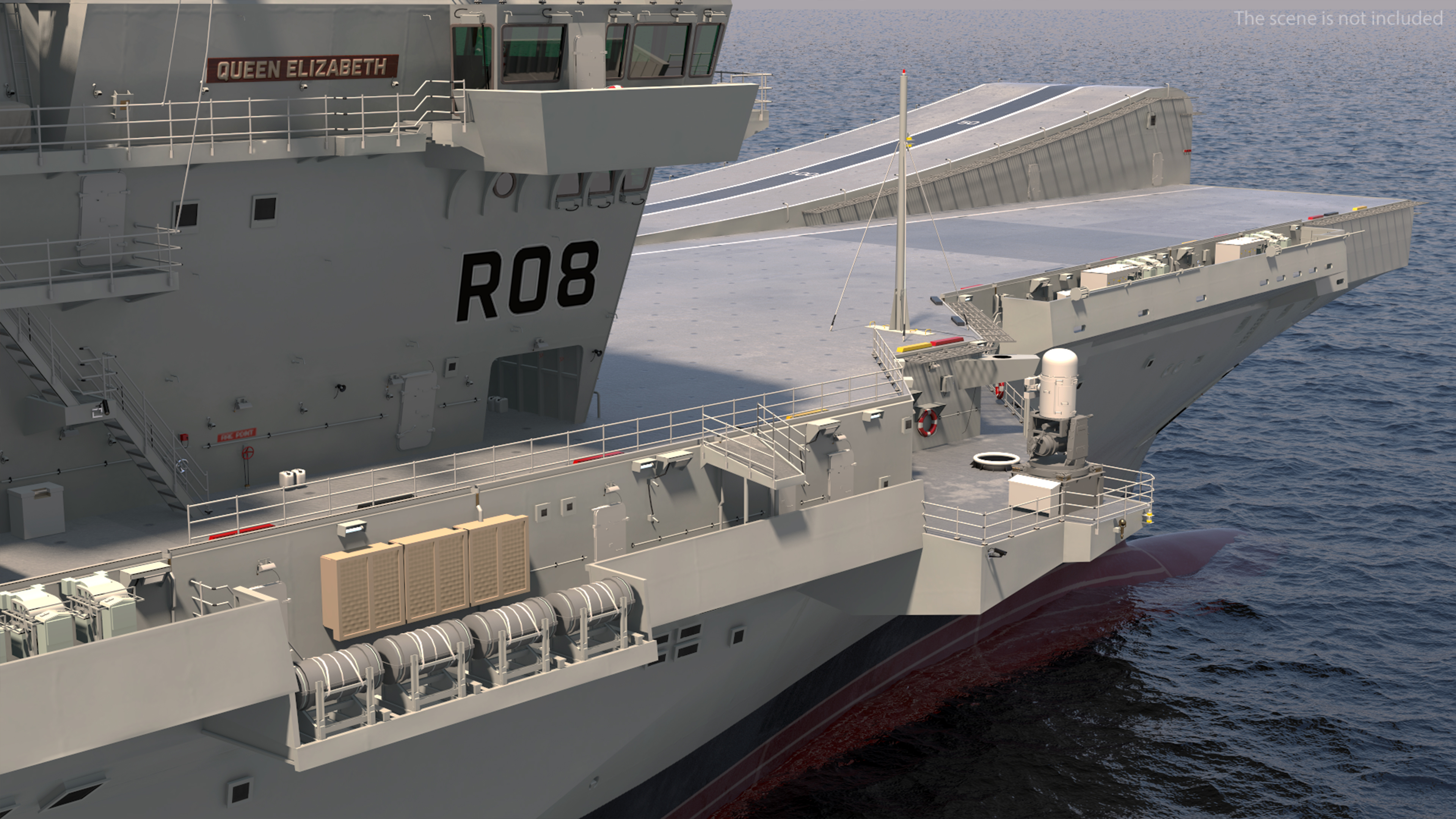 HMS Queen Elizabeth 3D model