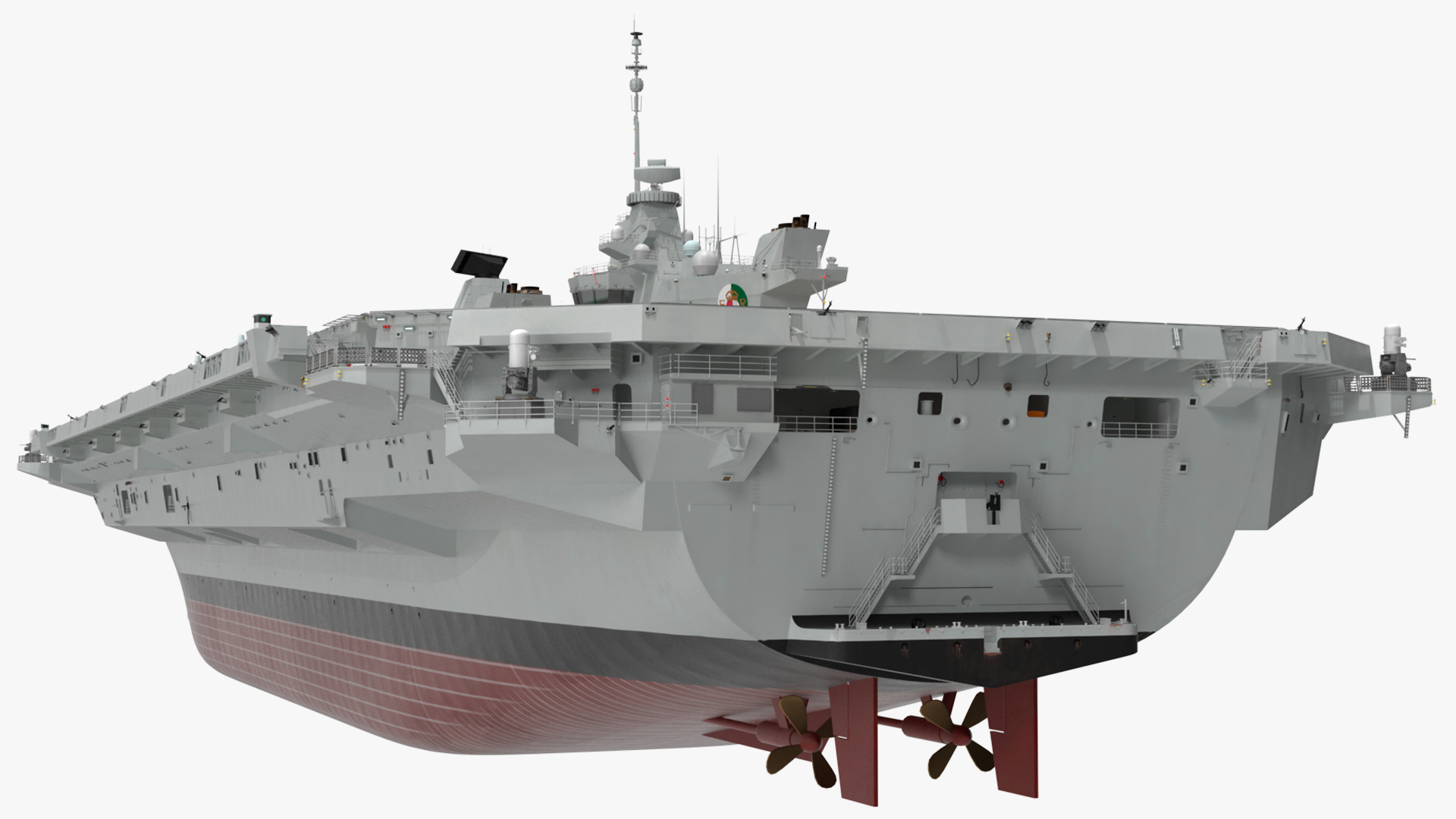 HMS Queen Elizabeth 3D model