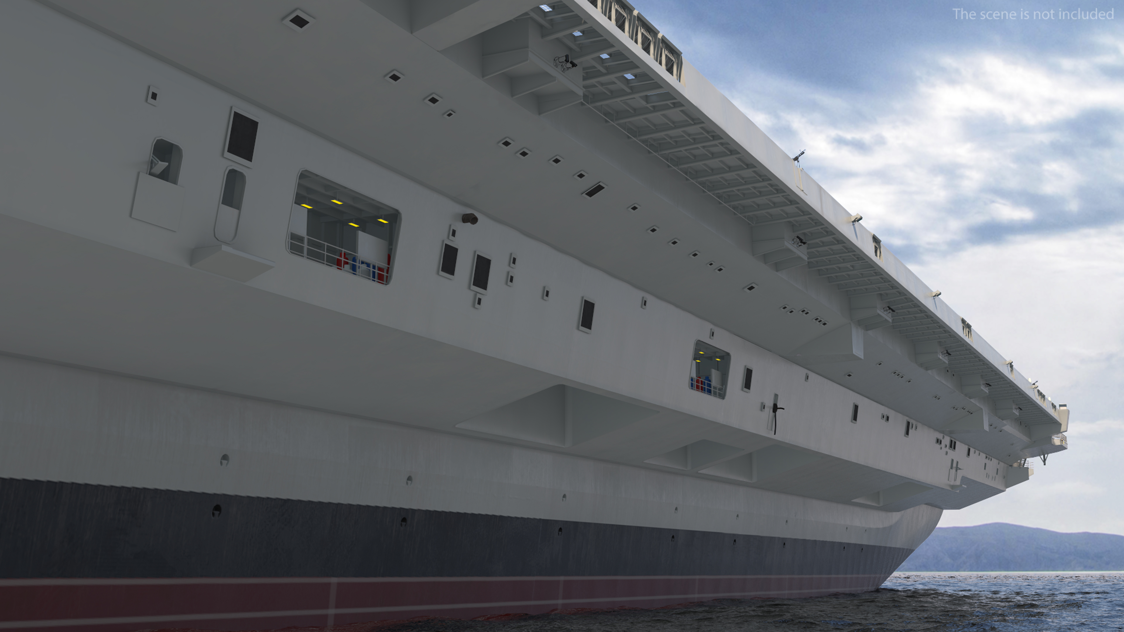 HMS Queen Elizabeth 3D model