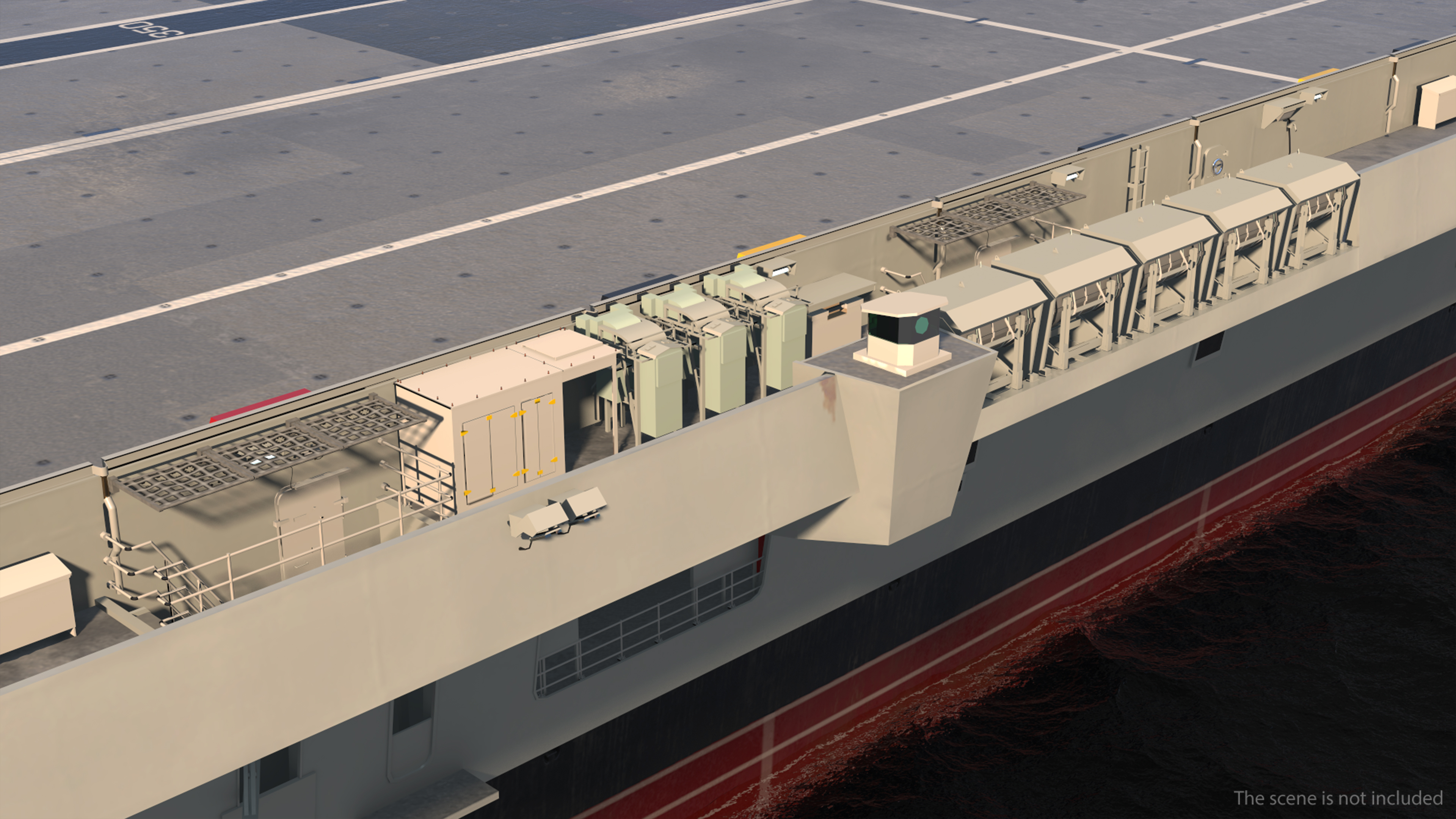HMS Queen Elizabeth 3D model
