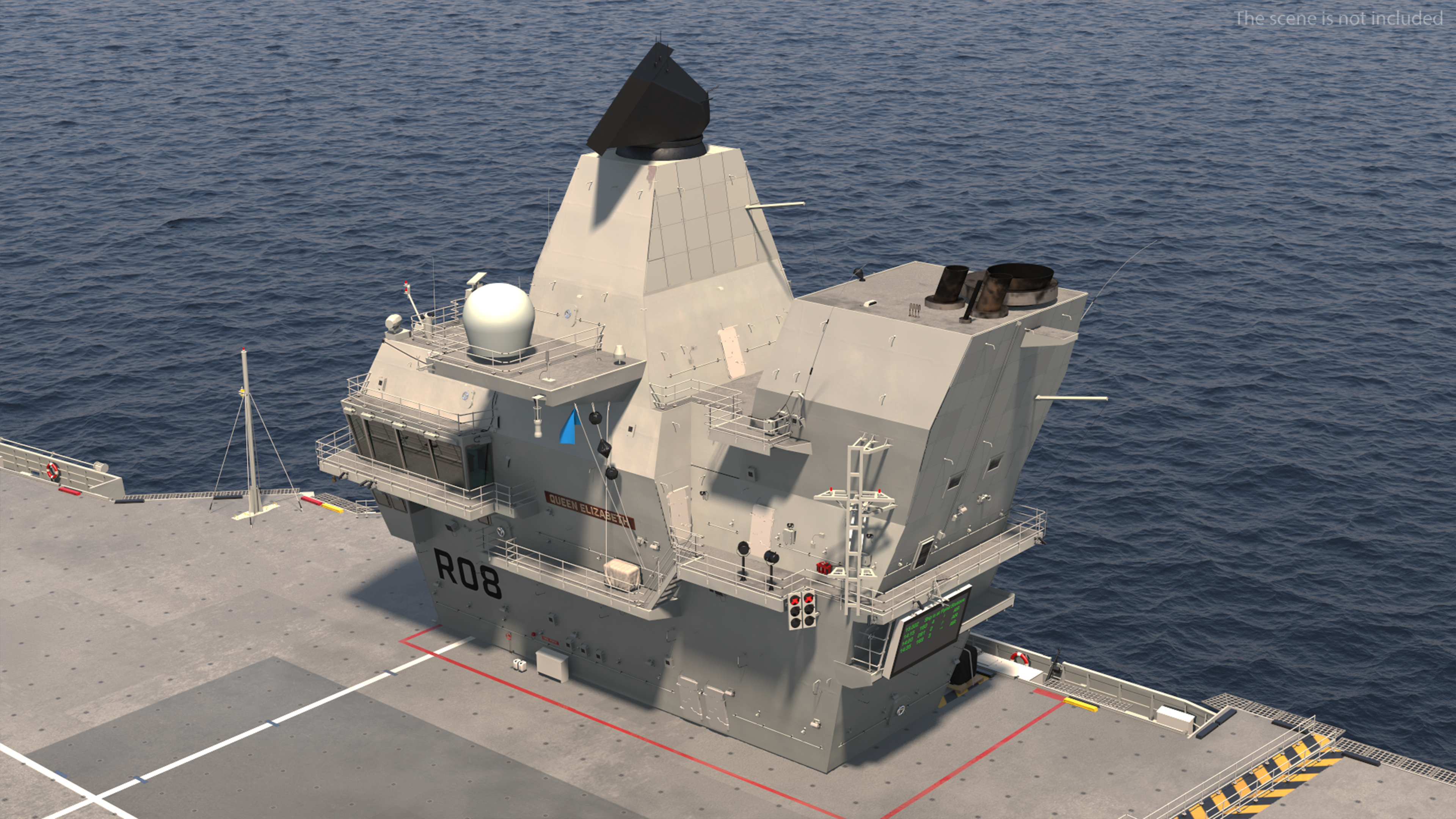 HMS Queen Elizabeth 3D model