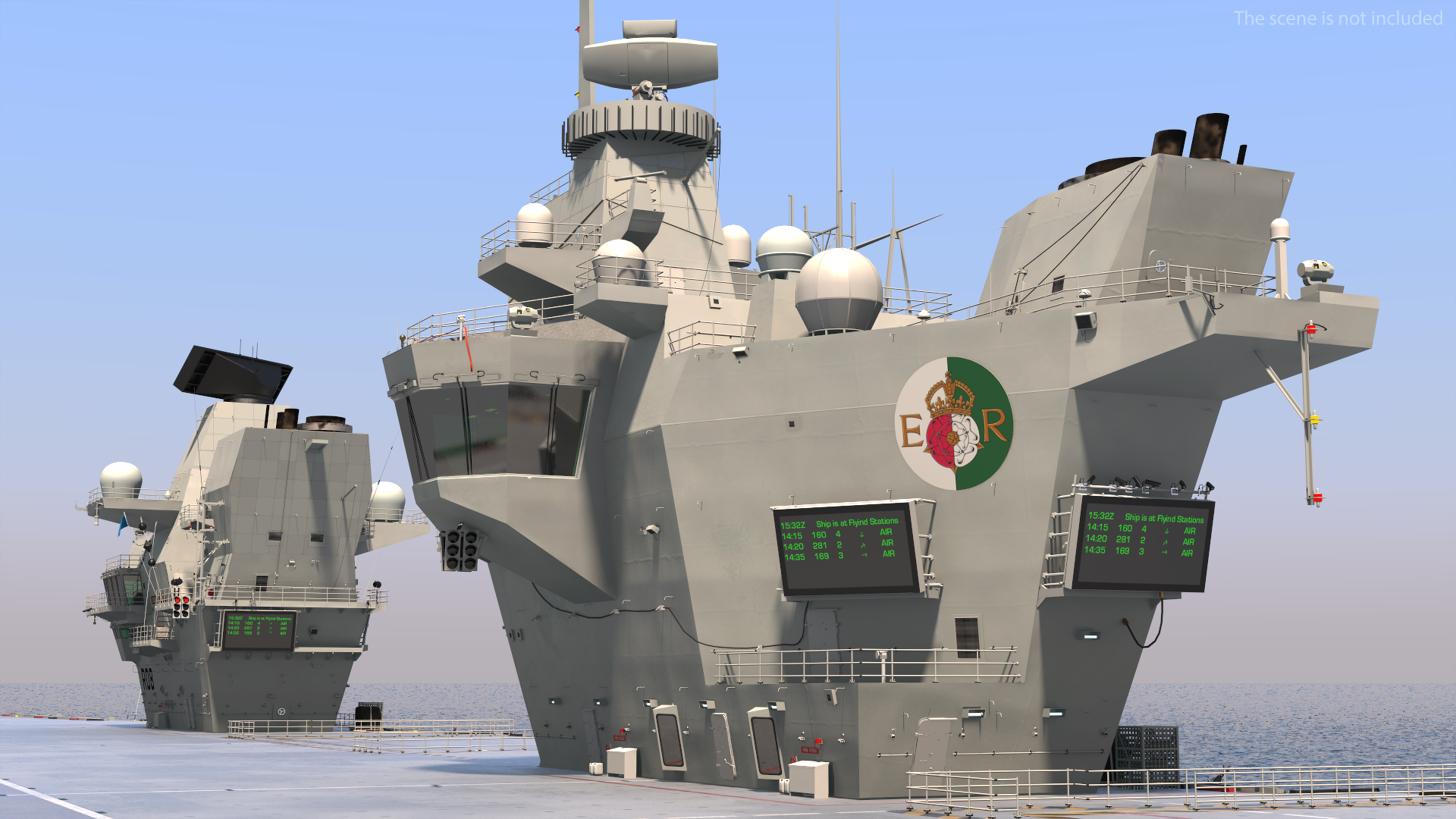 HMS Queen Elizabeth 3D model