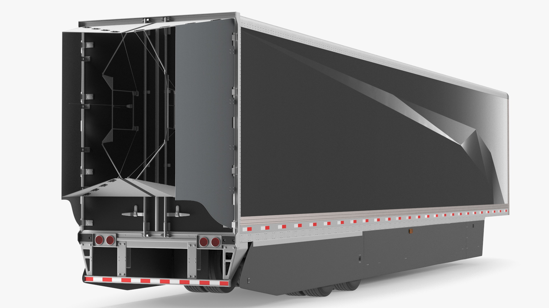 Trailer for Modern Truck 3D model