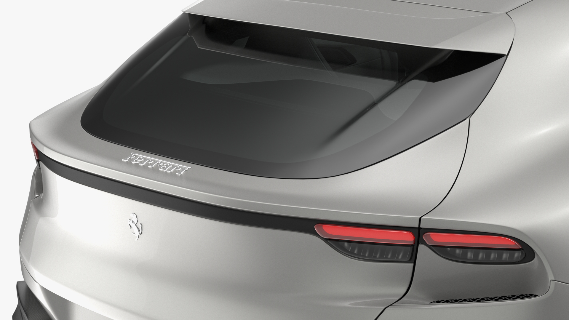 2023 Ferrari Purosangue SUV Grey 3D