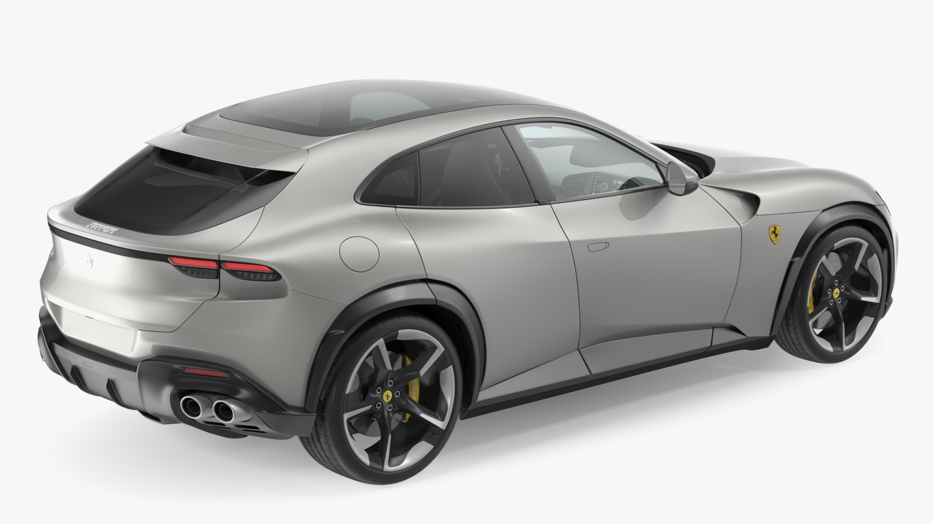 2023 Ferrari Purosangue SUV Grey 3D