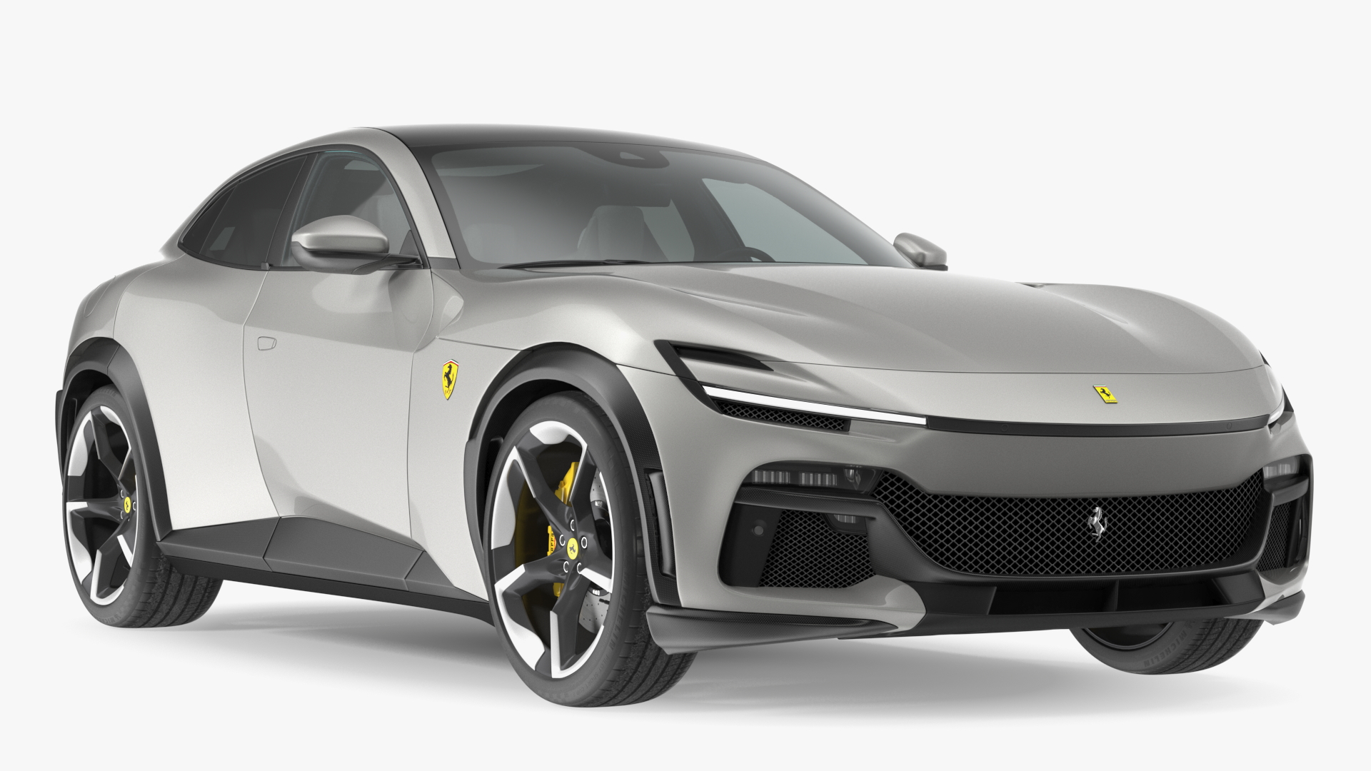 2023 Ferrari Purosangue SUV Grey 3D