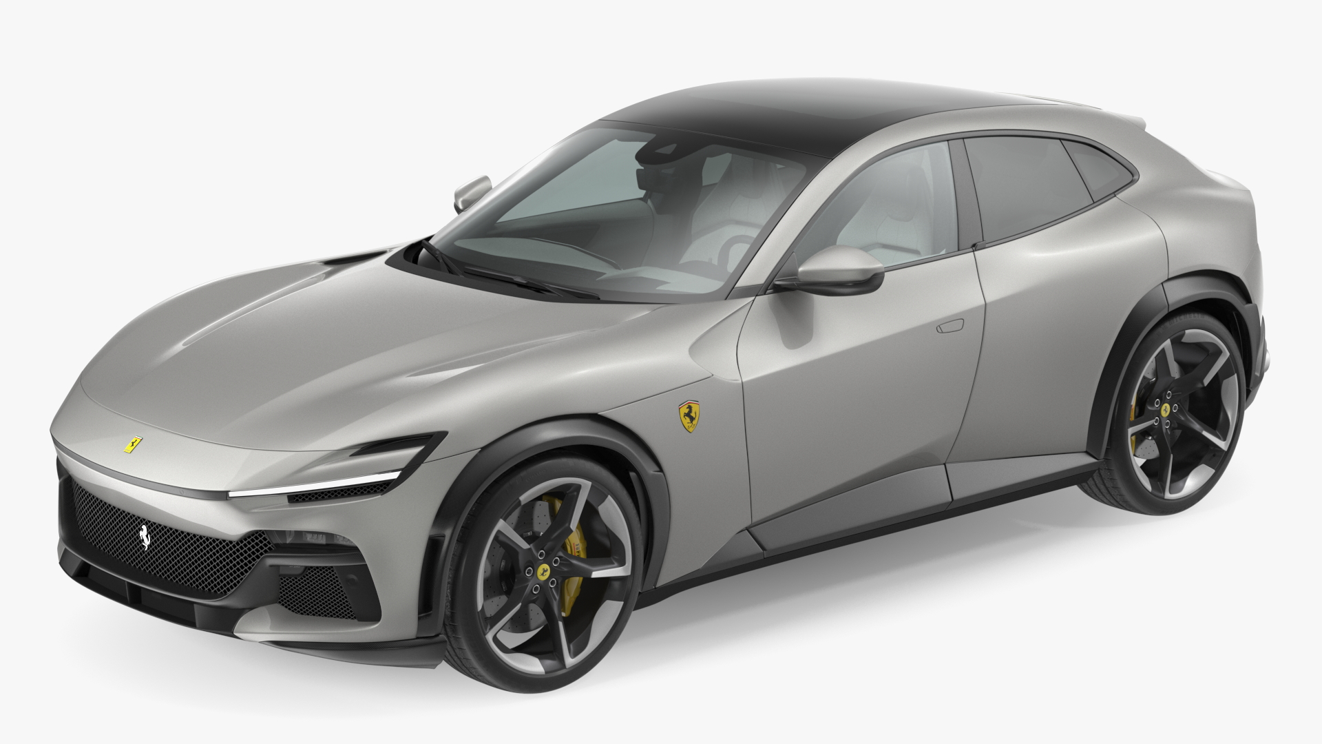 2023 Ferrari Purosangue SUV Grey 3D