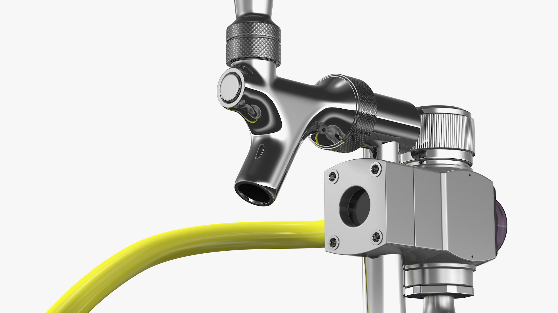 3D model Beer Keg 50L with Portable Tap