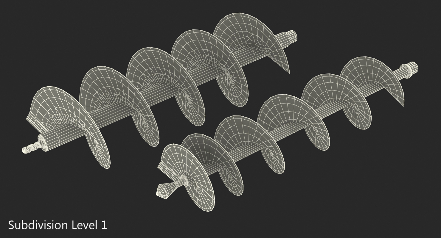 3D Earth Drill Bits
